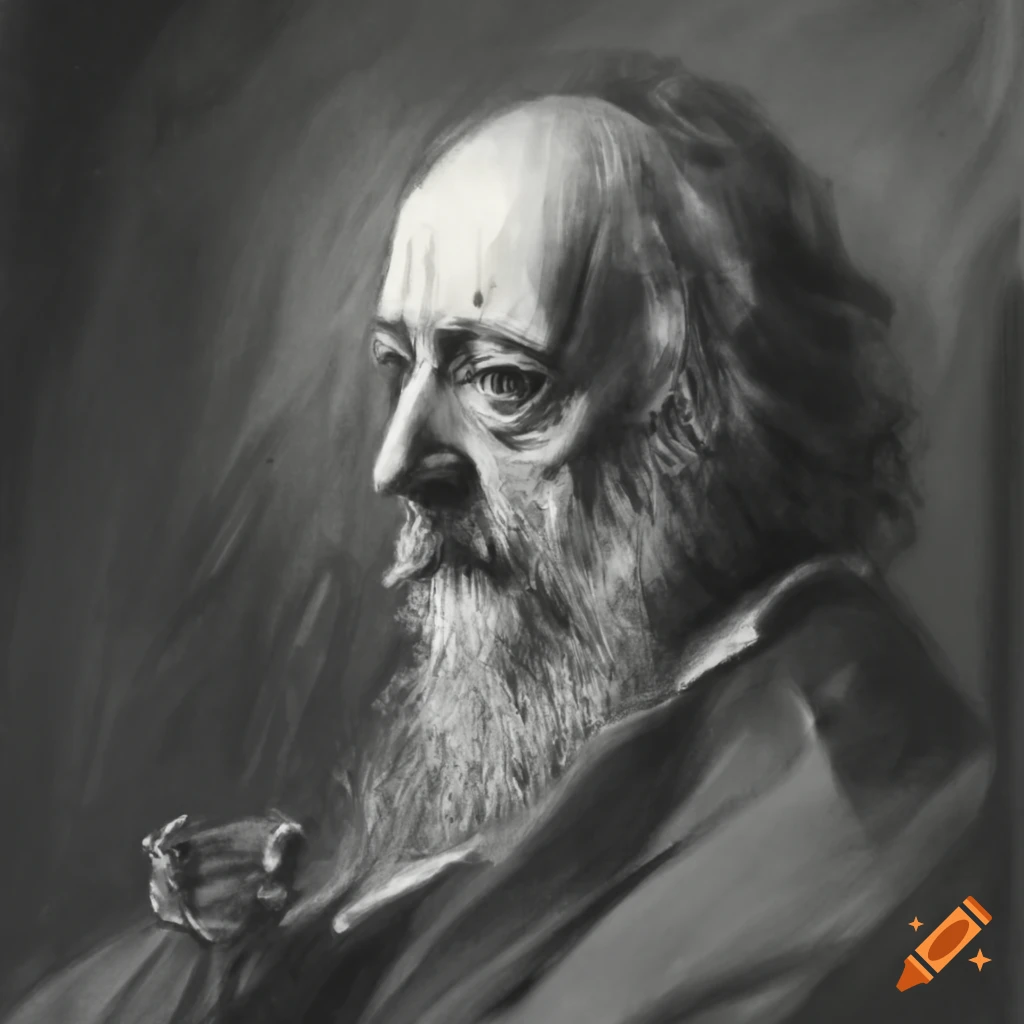 Sketches from tithonus by alfred lord tennyson on Craiyon