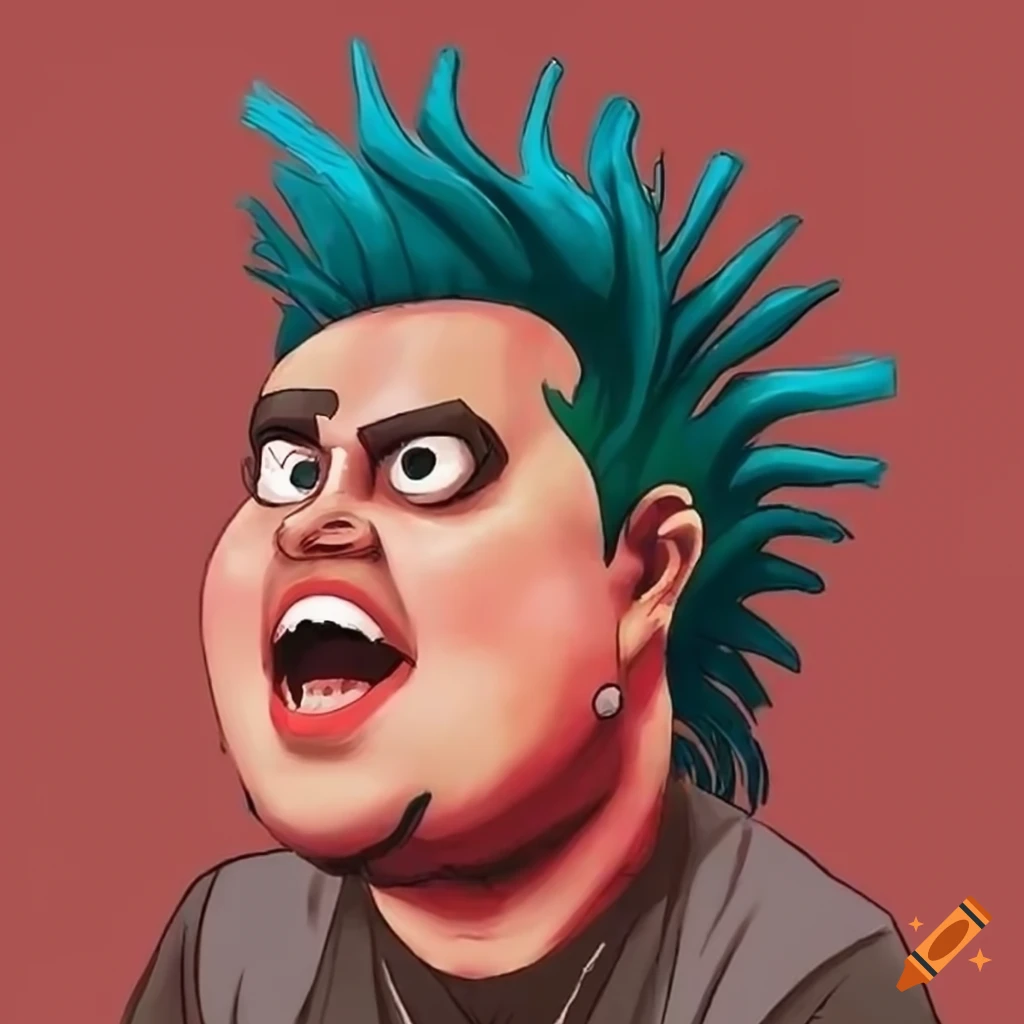 cartoon-depiction-of-fat-mike-from-nofx-on-craiyon