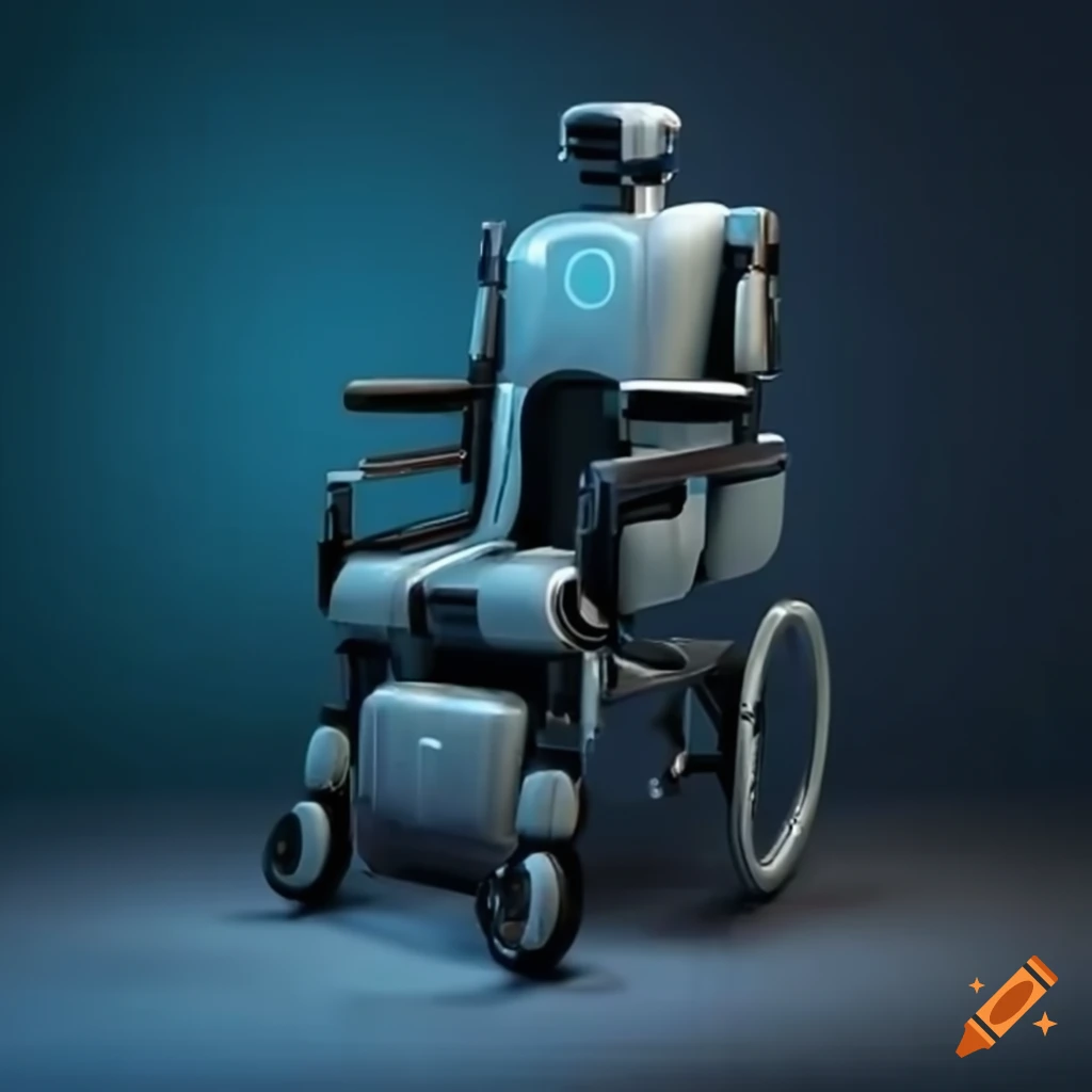 Super advanced ai wheelchair with a syringe on Craiyon Circuit Diagram