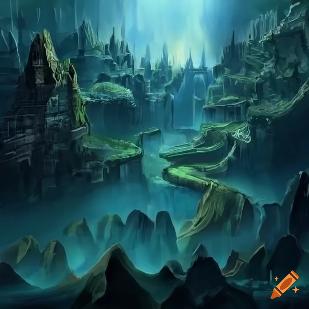 Jade city being rebuilt in a fantasy art style on Craiyon