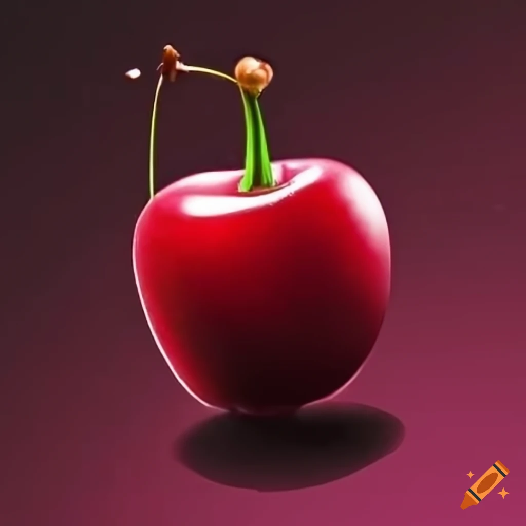 Cherry fruit on Craiyon