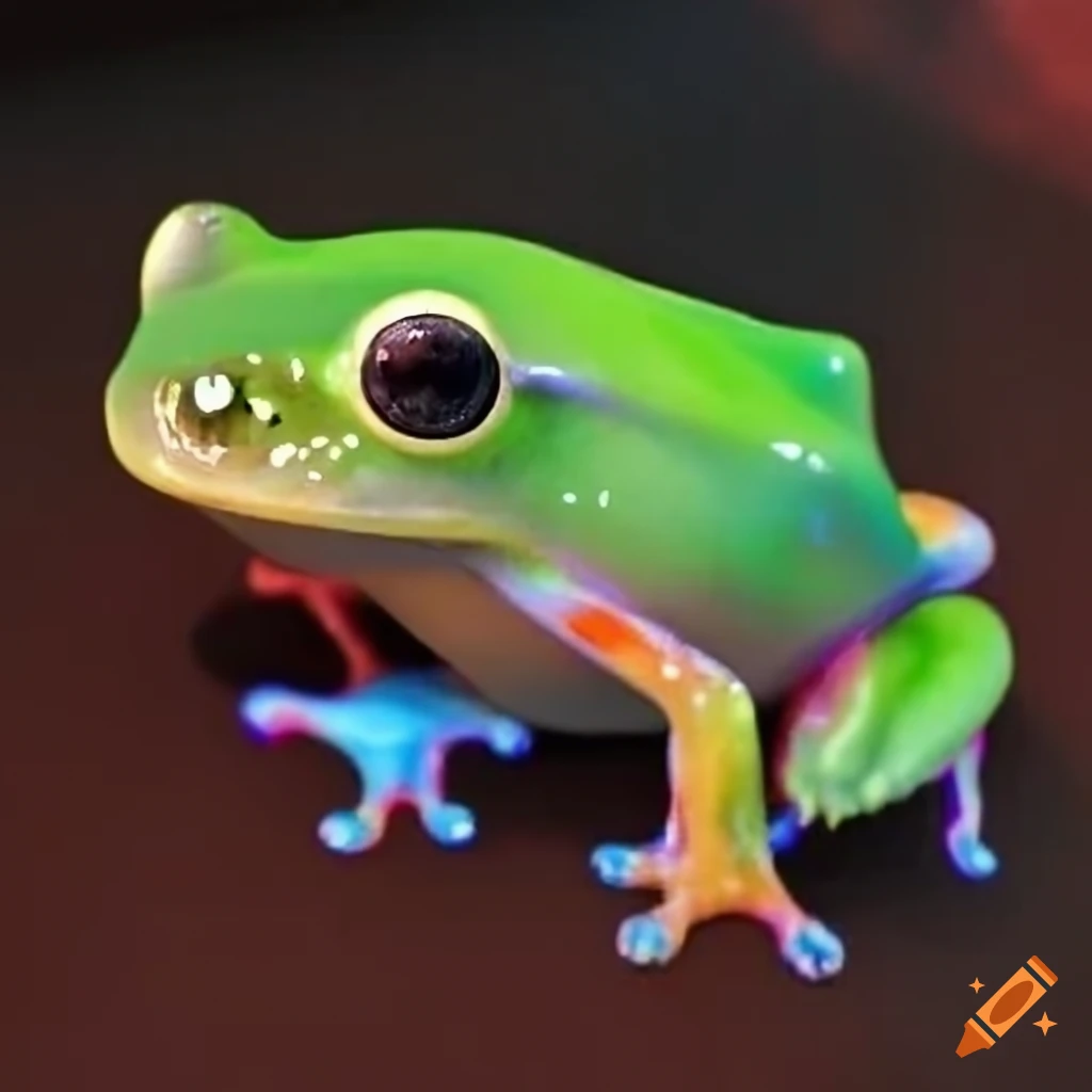 Cosmic Frog Deviantart Cosmic frog on Craiyon
