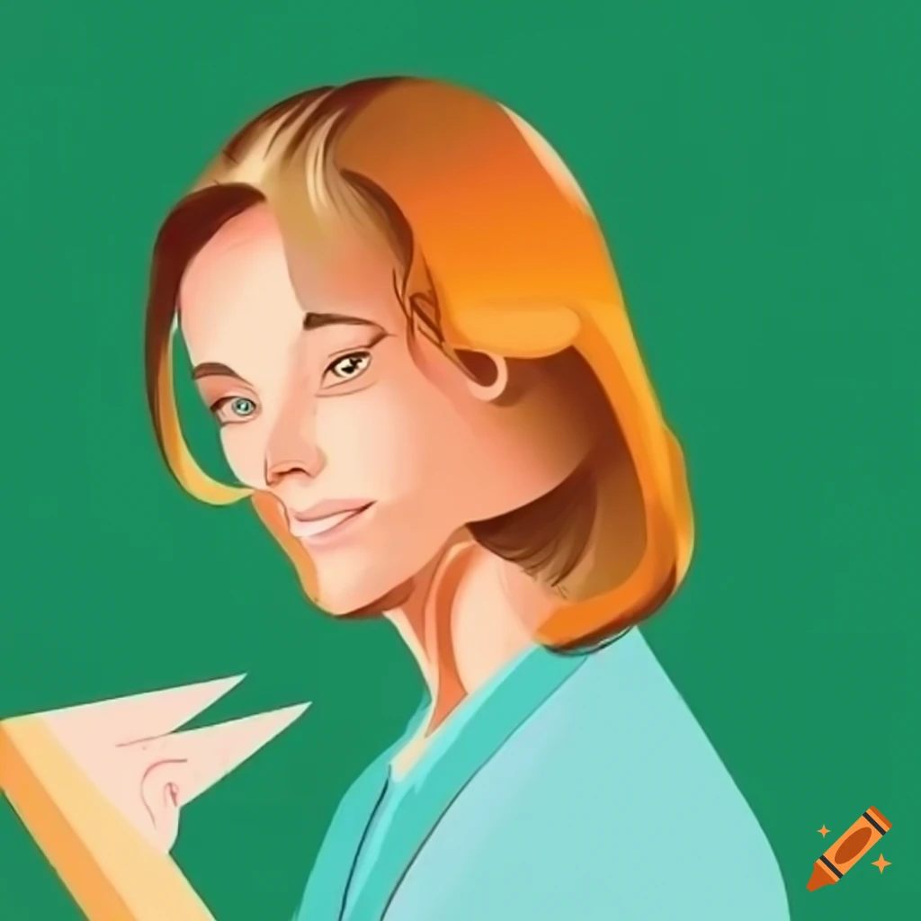 Female teacher in a classroom setting