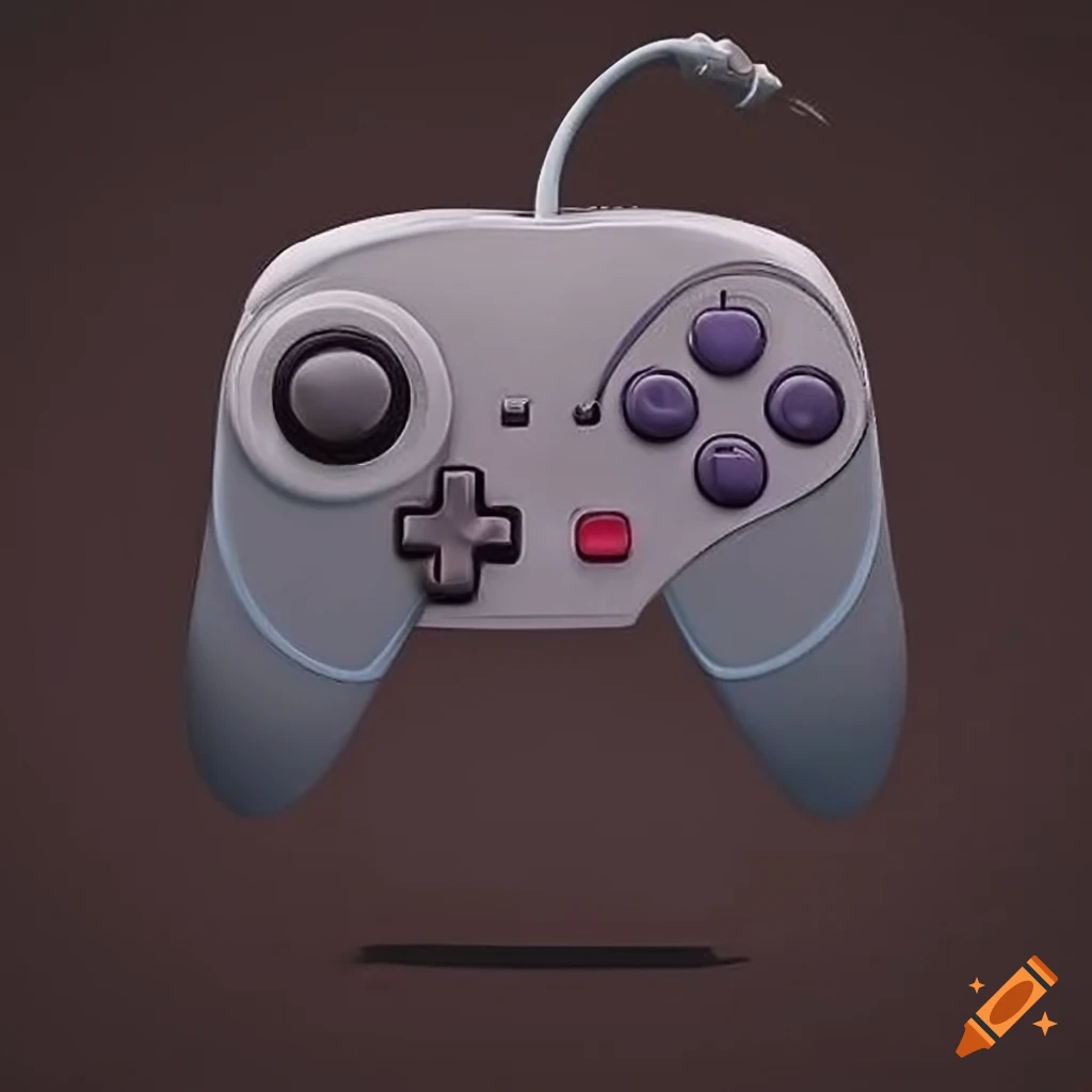 Super nintendo controller on Craiyon
