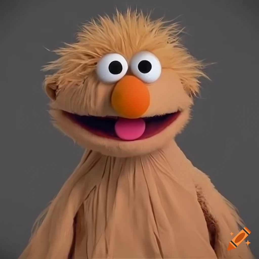 Hyperrealistic animation of Sesame Street characters