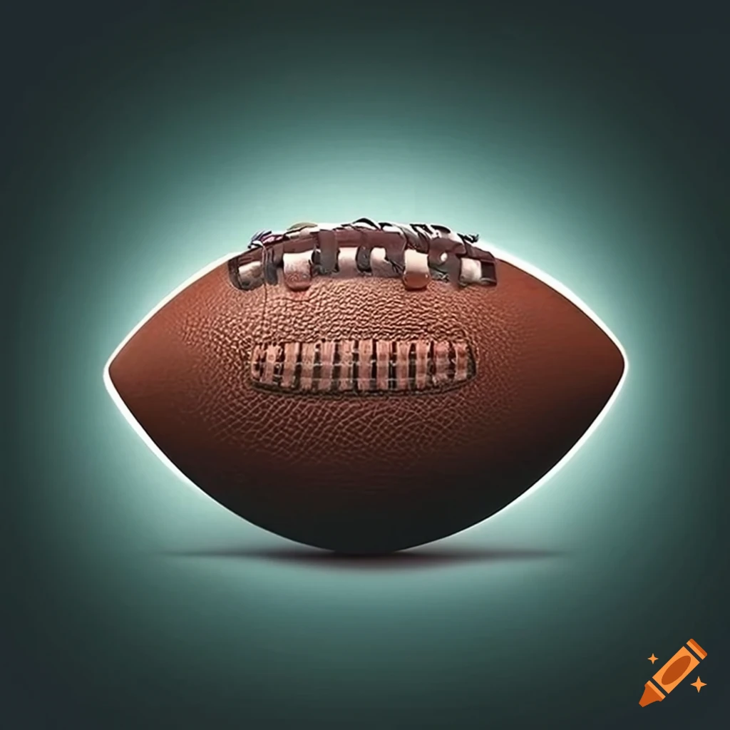 American football in the shape of Taylor Swift's head
