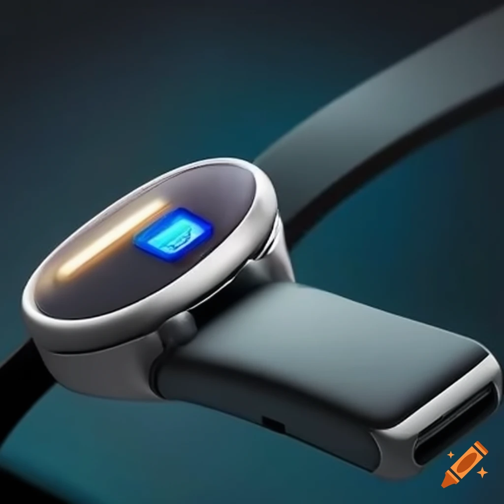 Digital bracelet without screen with healthrelated box on Craiyon