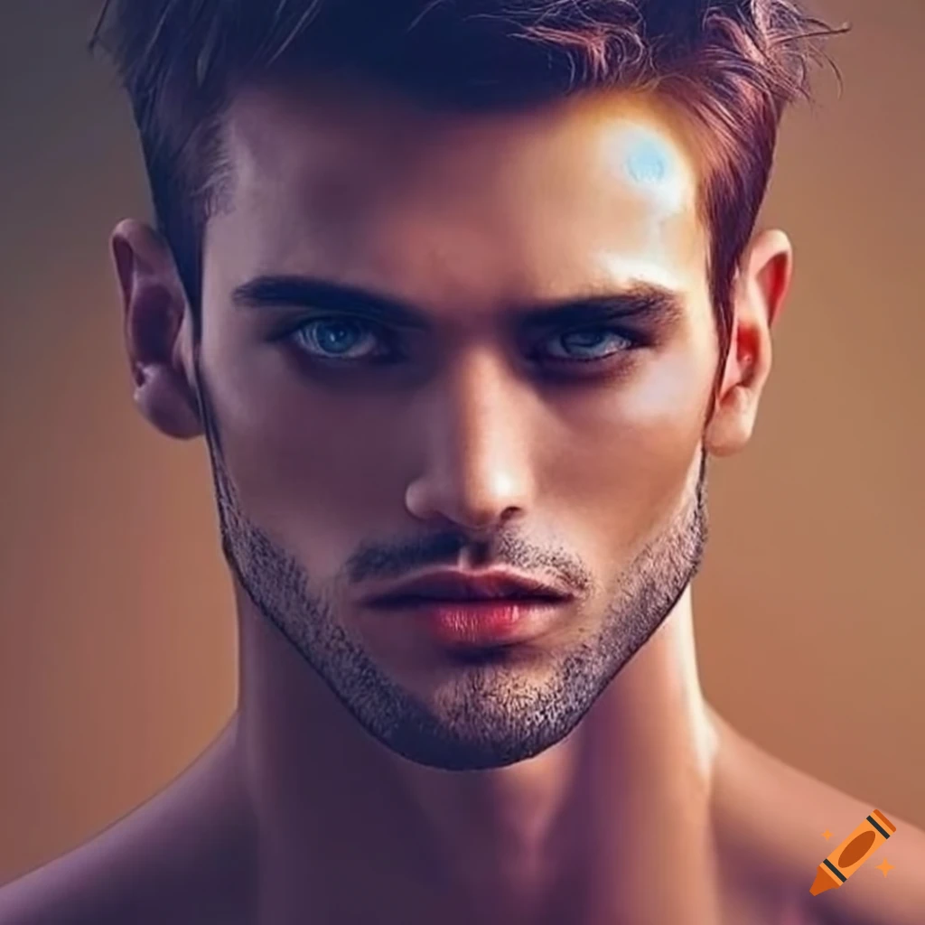 Group of handsome men on Craiyon