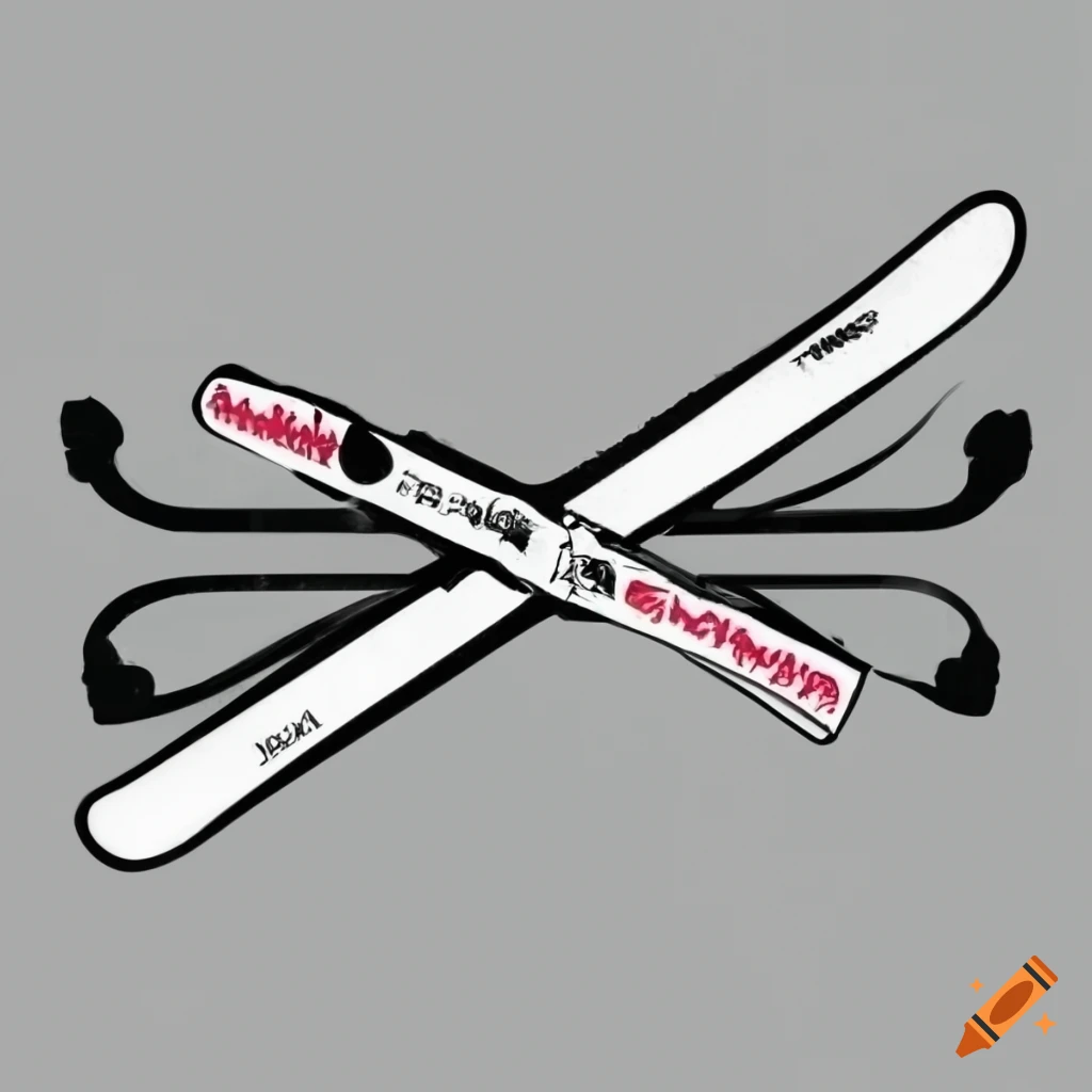 Ski company logo on Craiyon