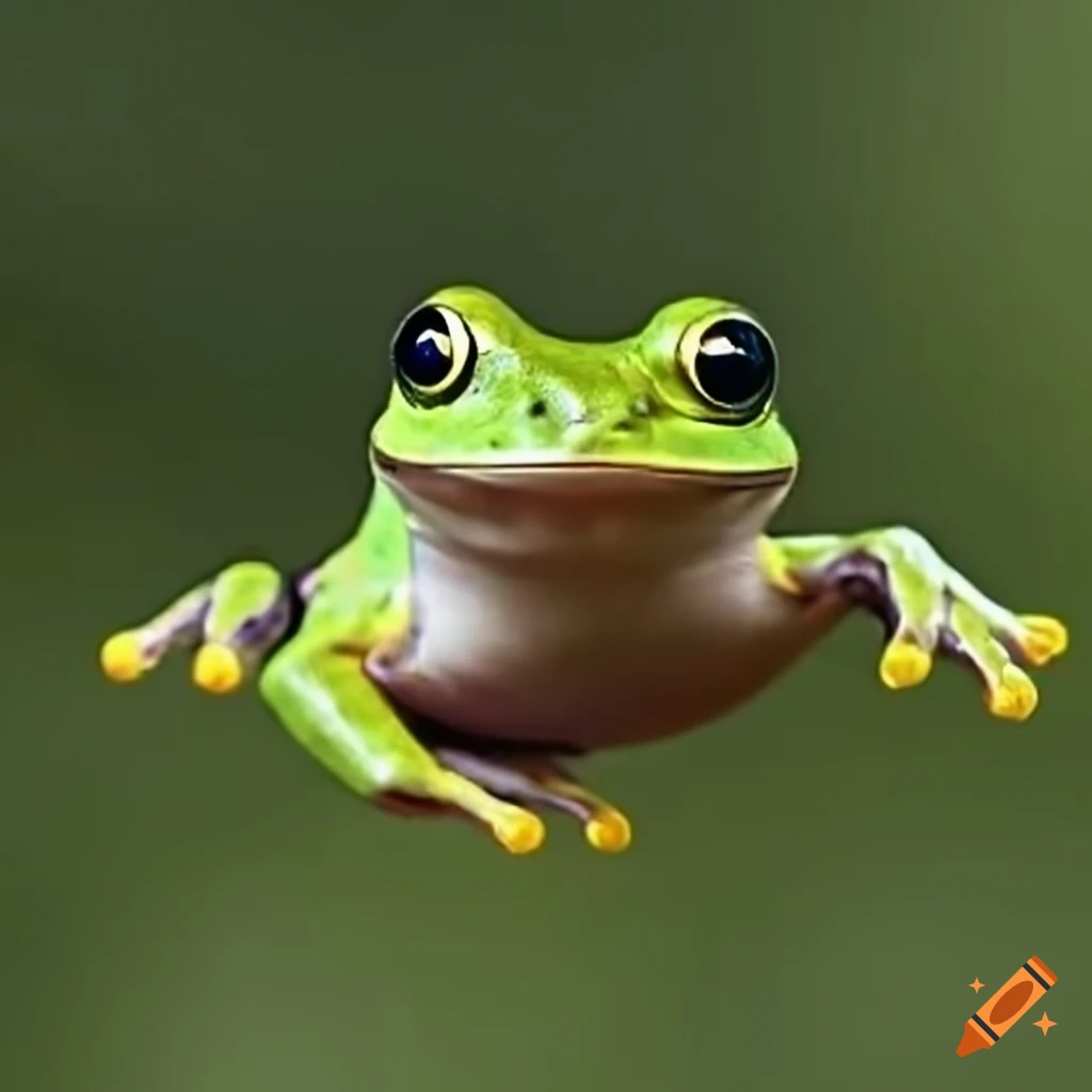 Jumping frog