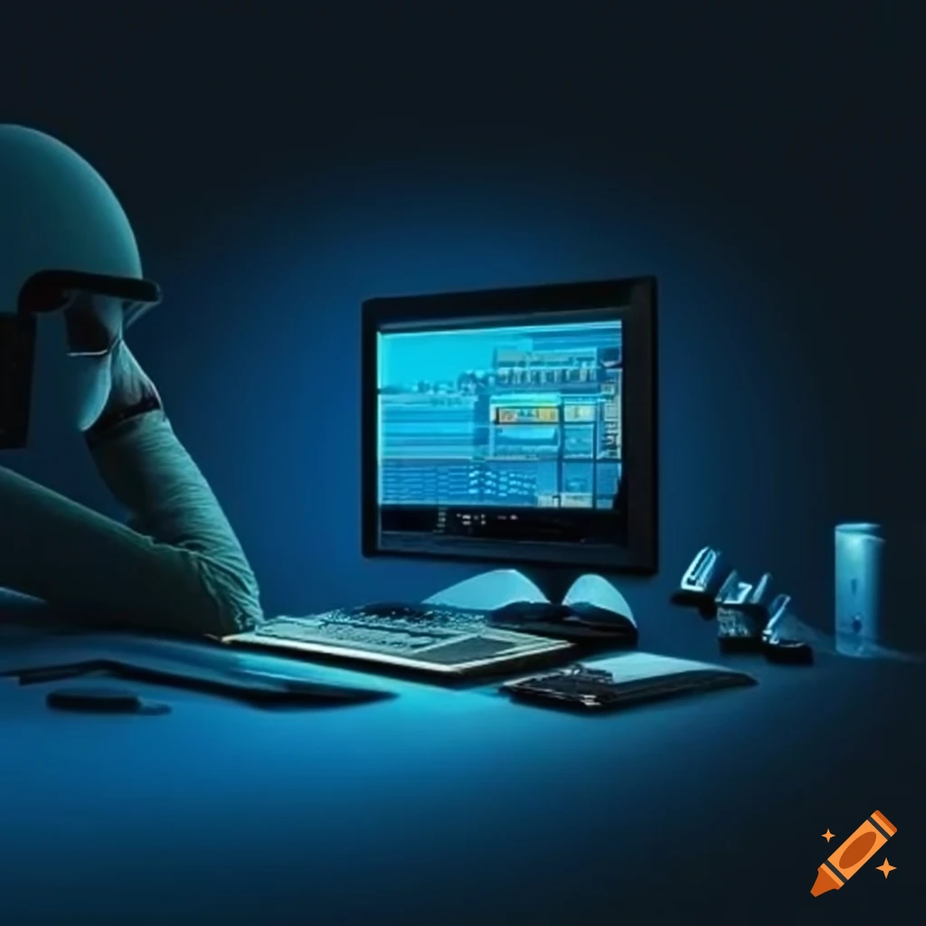 Maintenance informatique on Craiyon