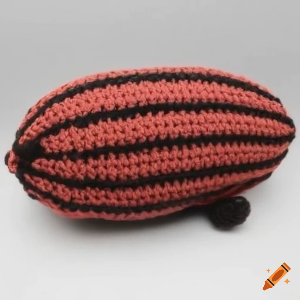 Handmade crochet zeppelin blimp on Craiyon