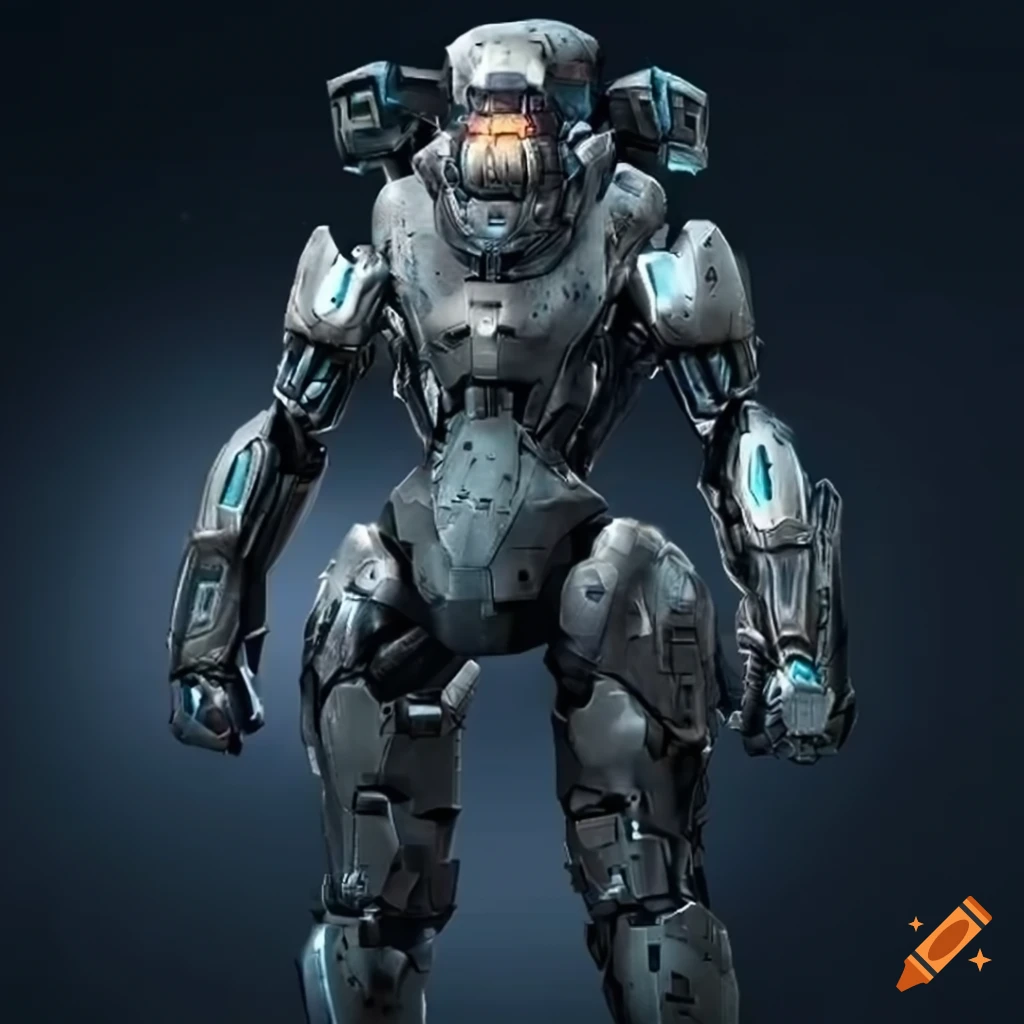 Sleek And Powerful Mech With An Athletic Female Lead Suiting Up For Action In Lost Planet Series