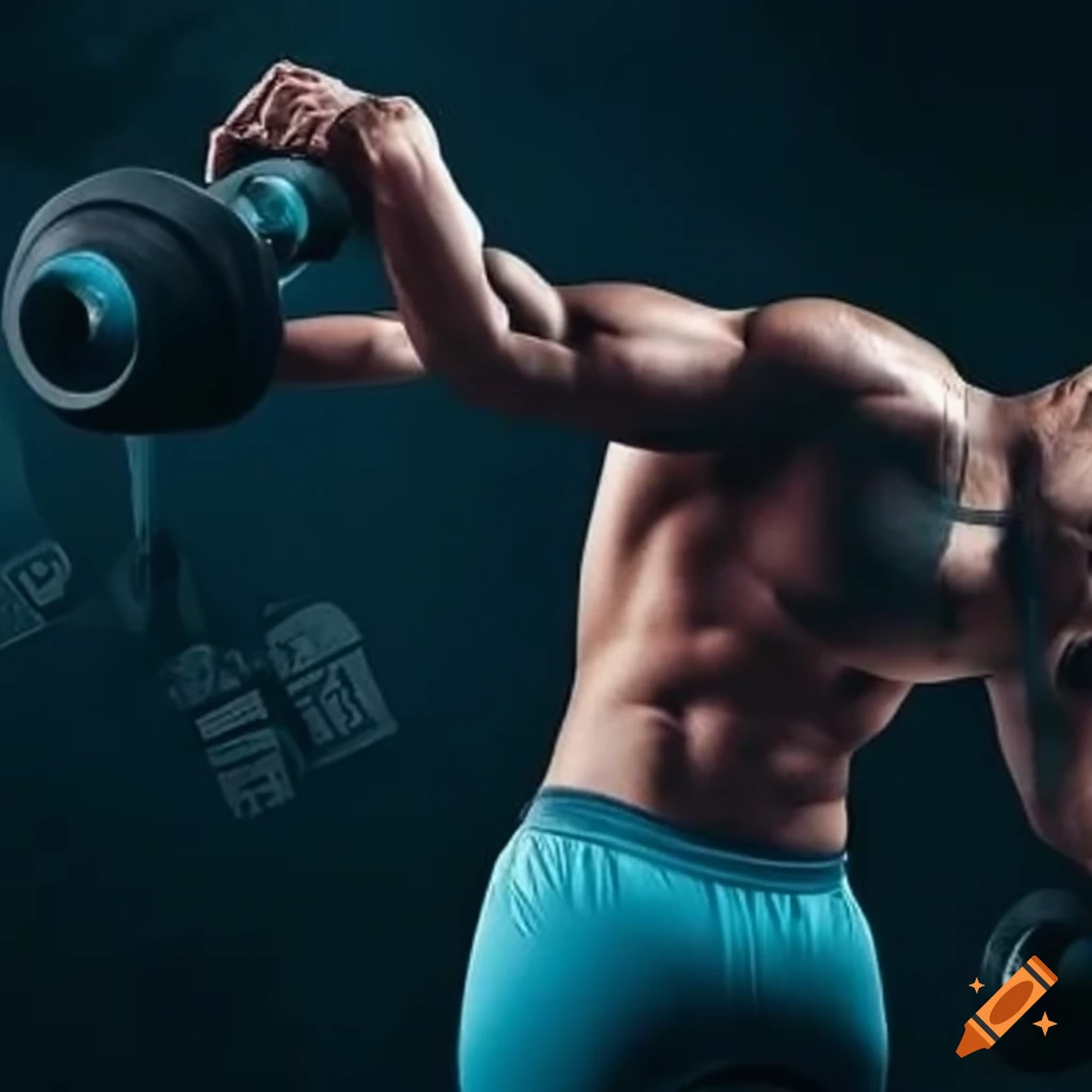 Customized workout plan for improving fitness and health on craiyon