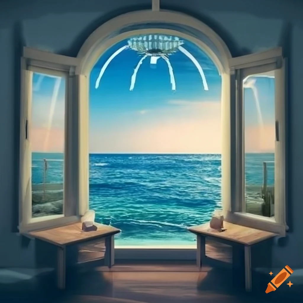 Photo Realistic Room With Ocean View Including Lighthouse On Craiyon photo-realistic-room-with-ocean-view-including-lighthouse-on-craiyon