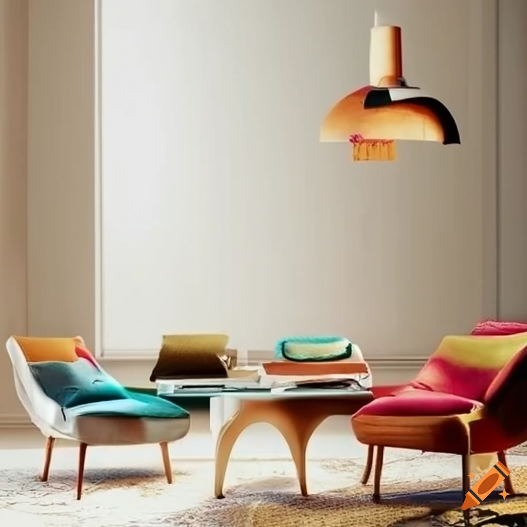 Interior of a designer shop with the logo 'Chance Interiors'