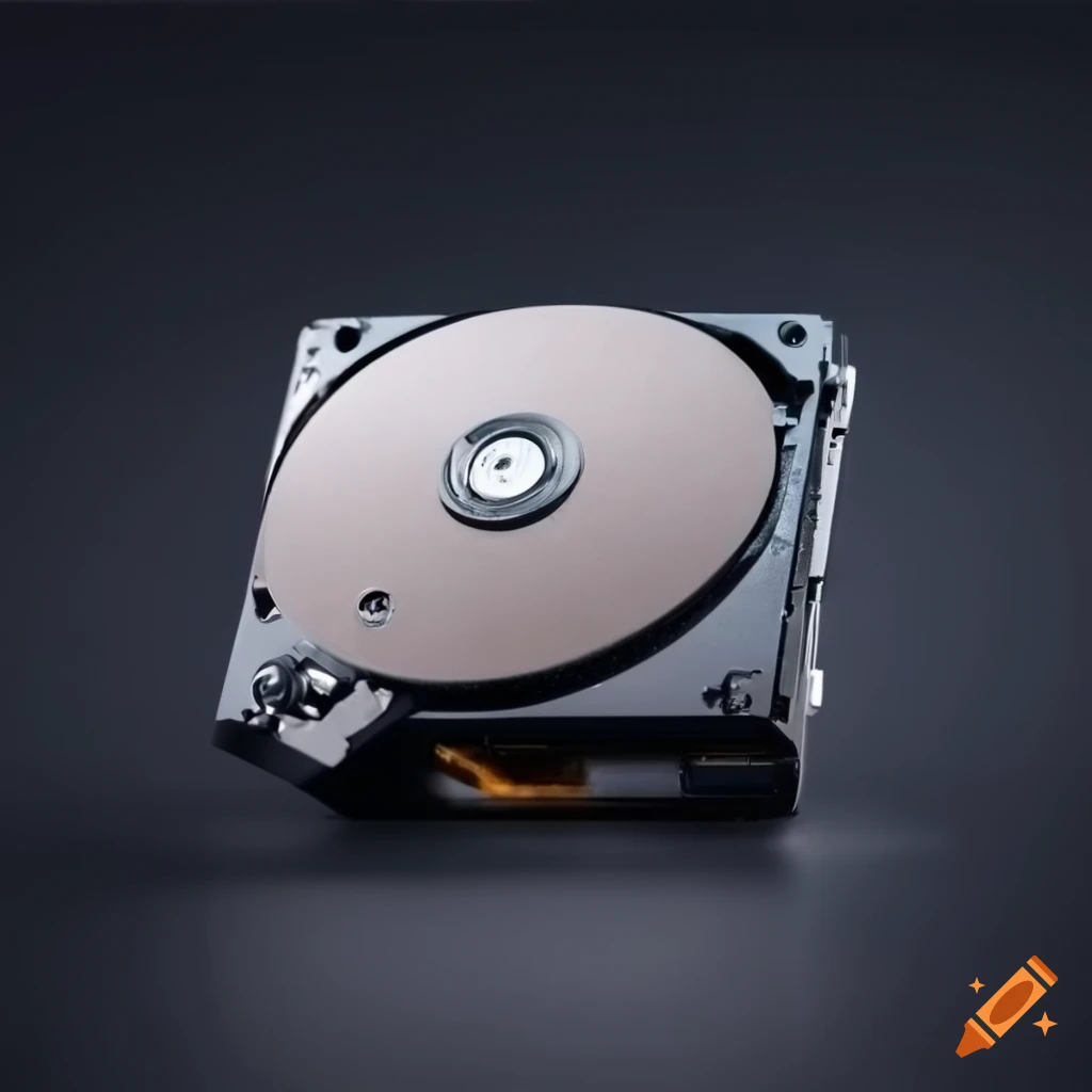 Hard drive enclosure on Craiyon