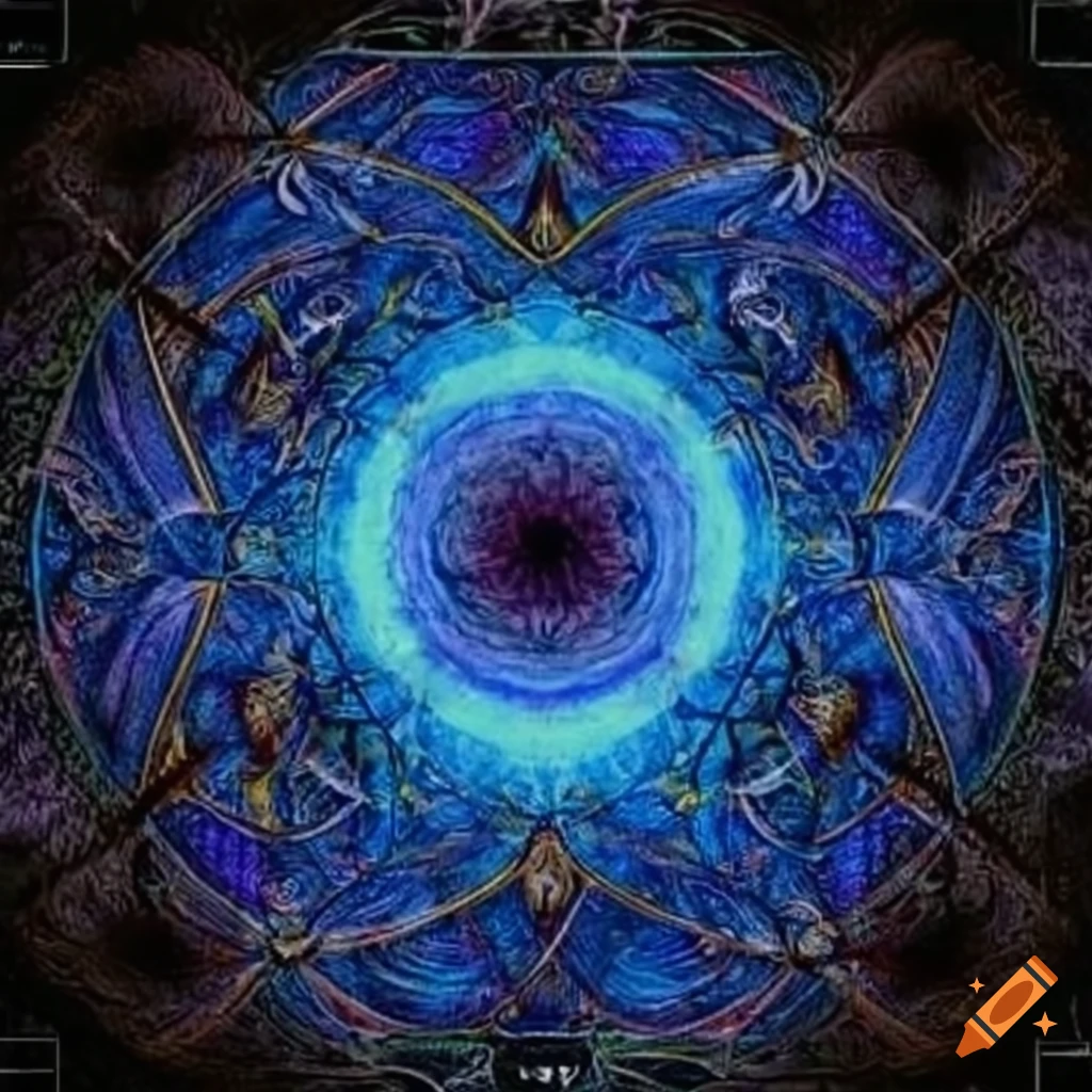 Cosmic Zen monk Fibonacci