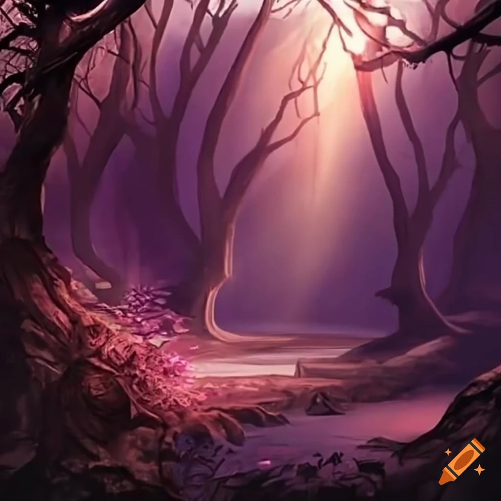 Enchanted faerie woods