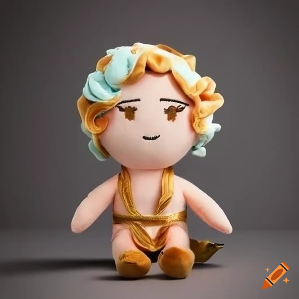 Apollo greek god plushie on Craiyon