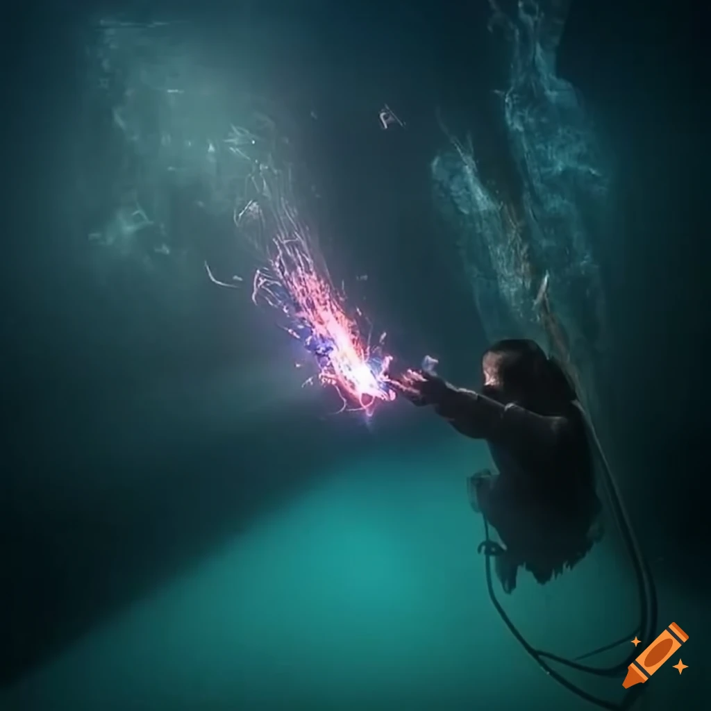 Submerged arc welding process on Craiyon