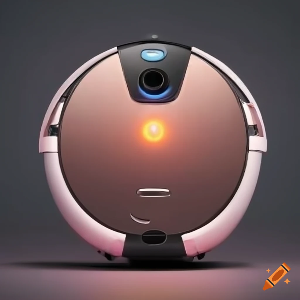 Robot vacuum cleaner on Craiyon