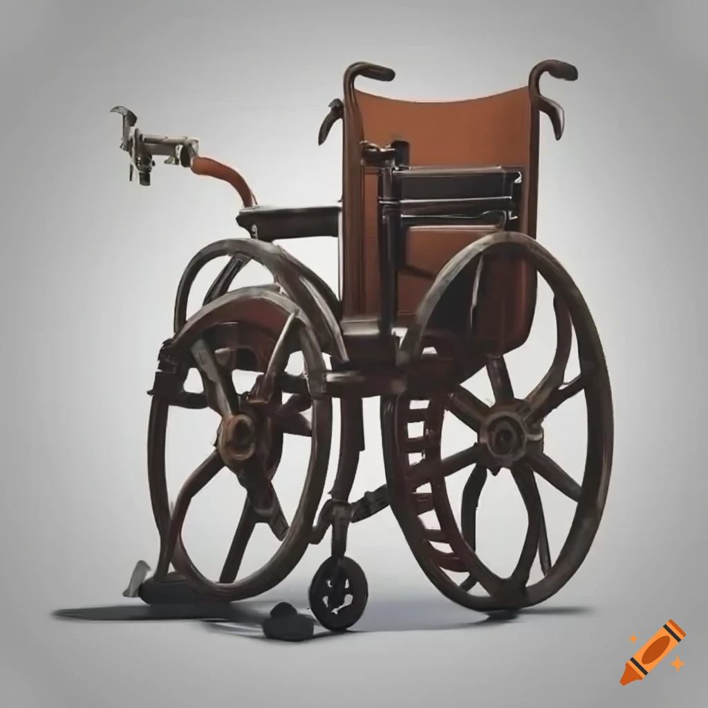 Wheelchair with weapons