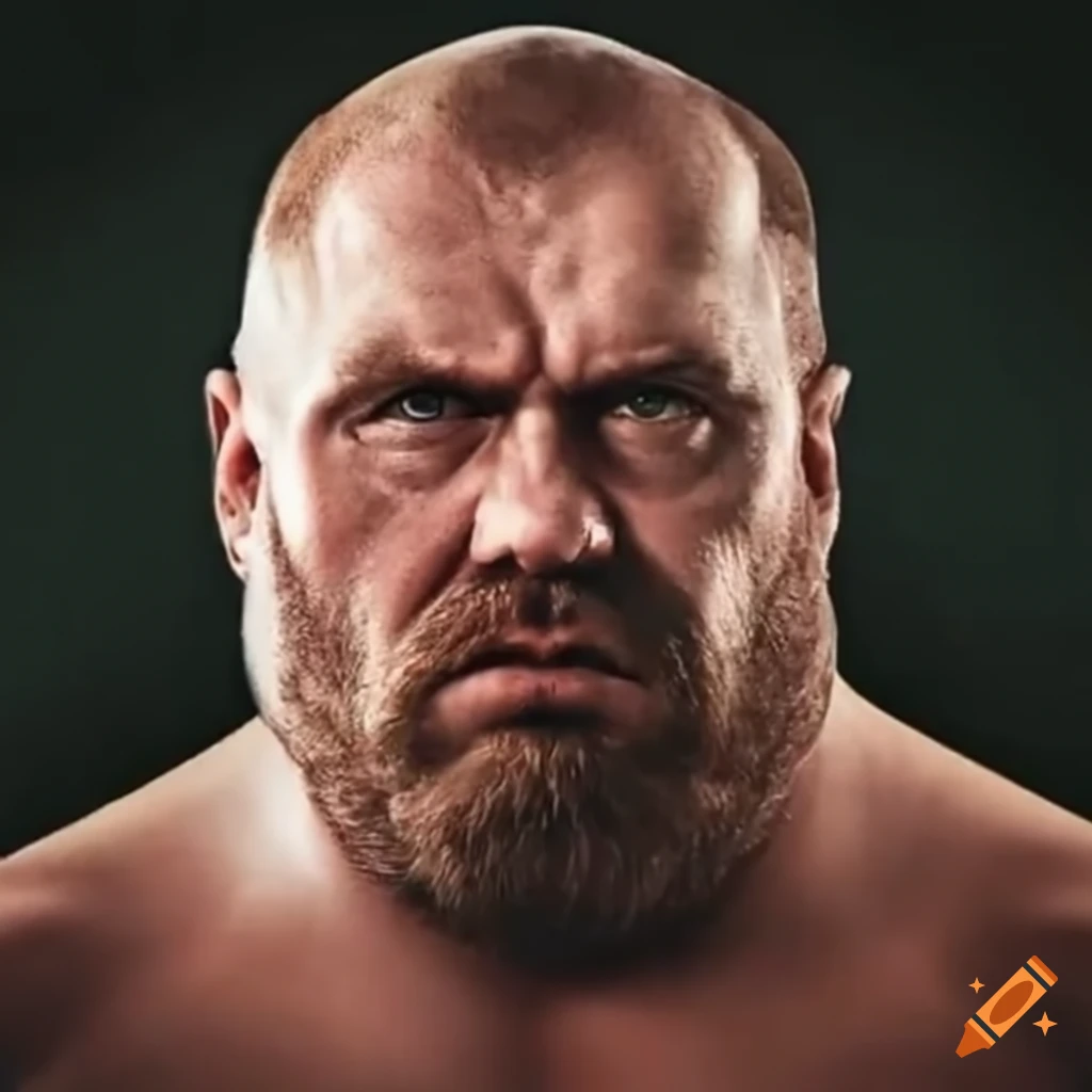 Denis Cyplenkov demonstrating incredible strength by crushing walnuts
