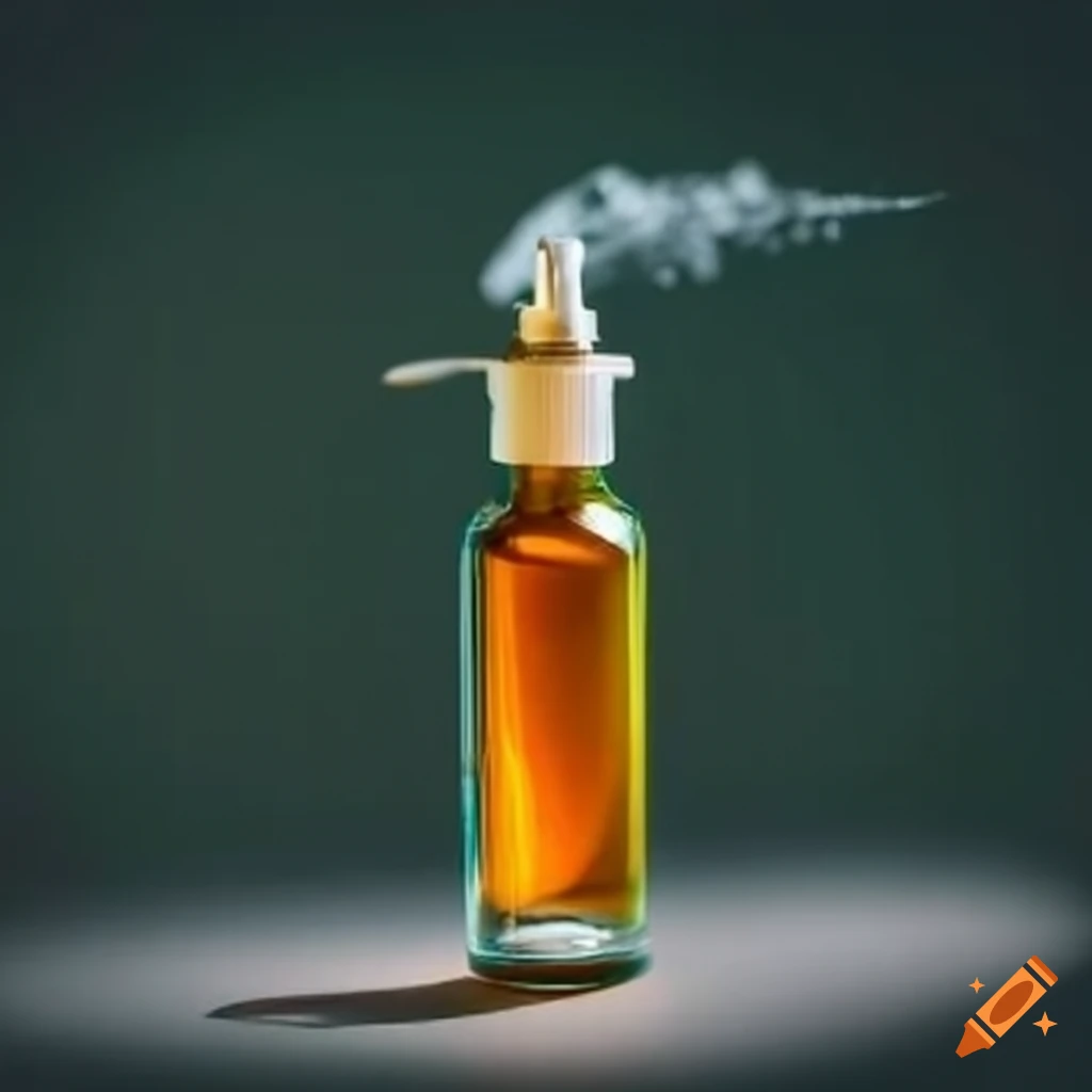 Herbal spray for eliminating negative energy on Craiyon