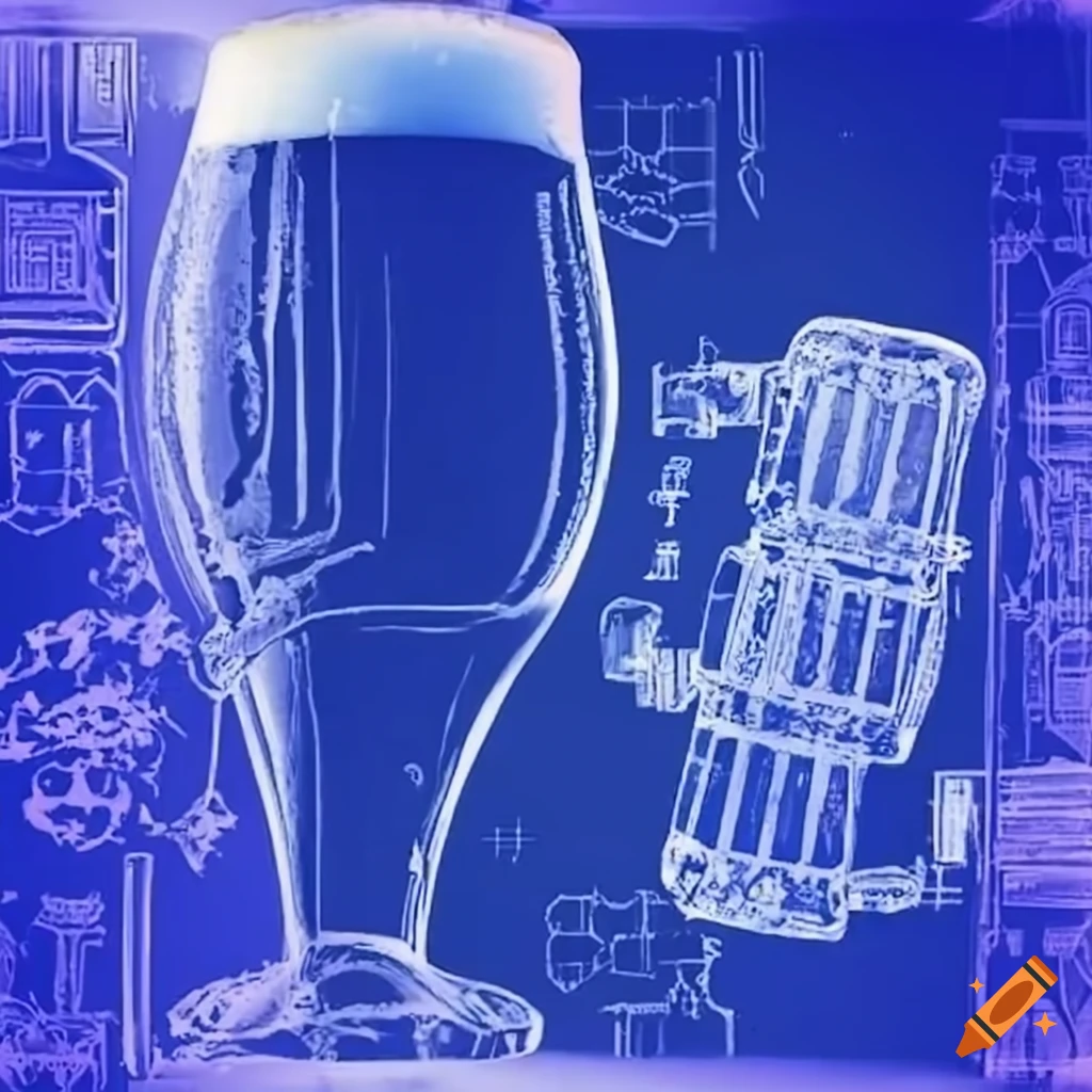 Beer blueprint design