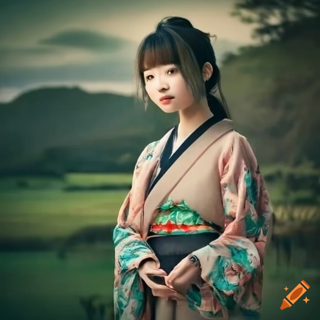 young-japanese-woman-posing-in-rustic-countryside-on-craiyon
