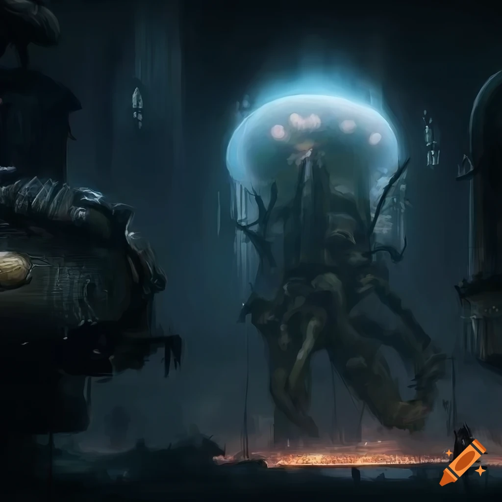 Mech on a city battlefield with stunning high definition and intricate layering