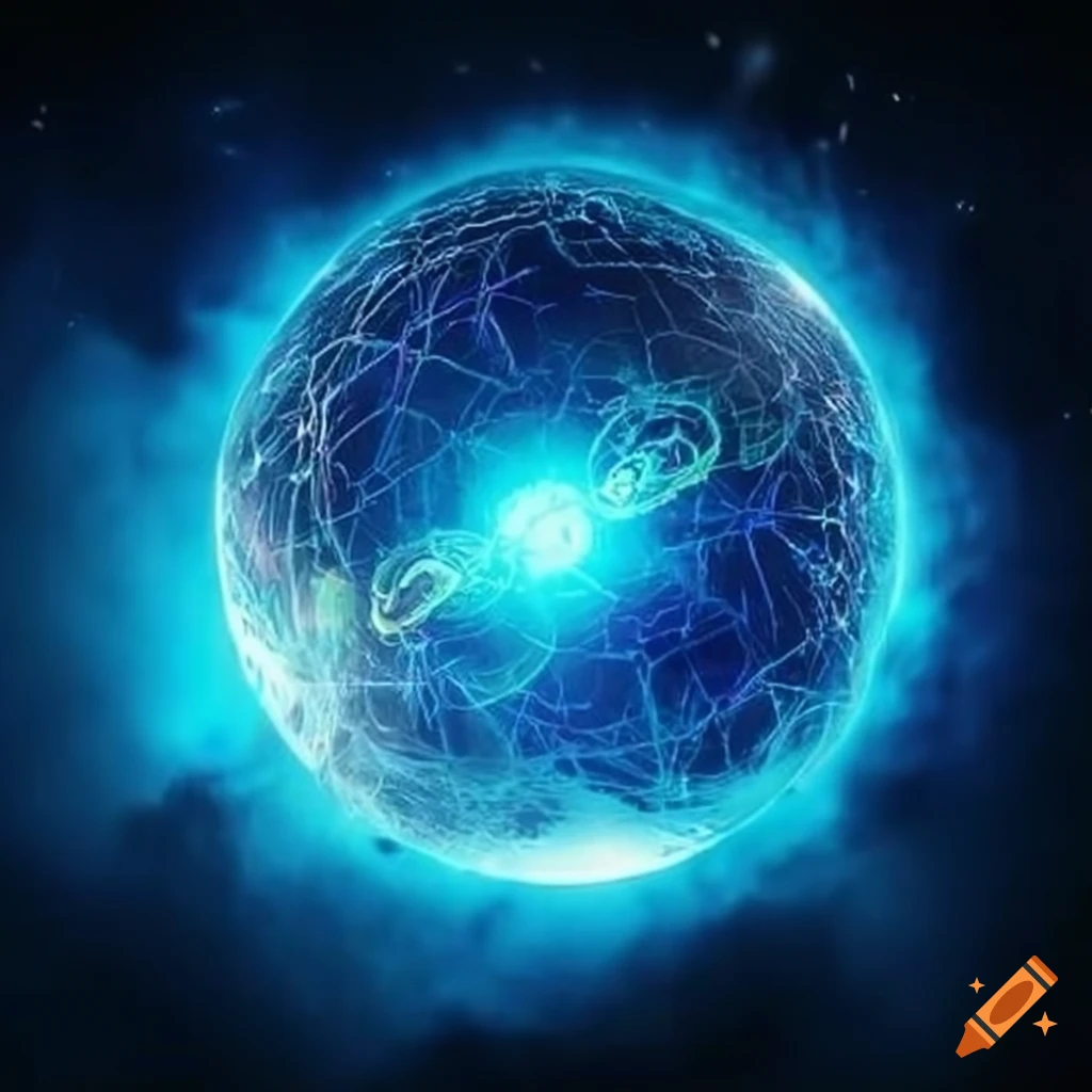 Large ball of energy on Craiyon