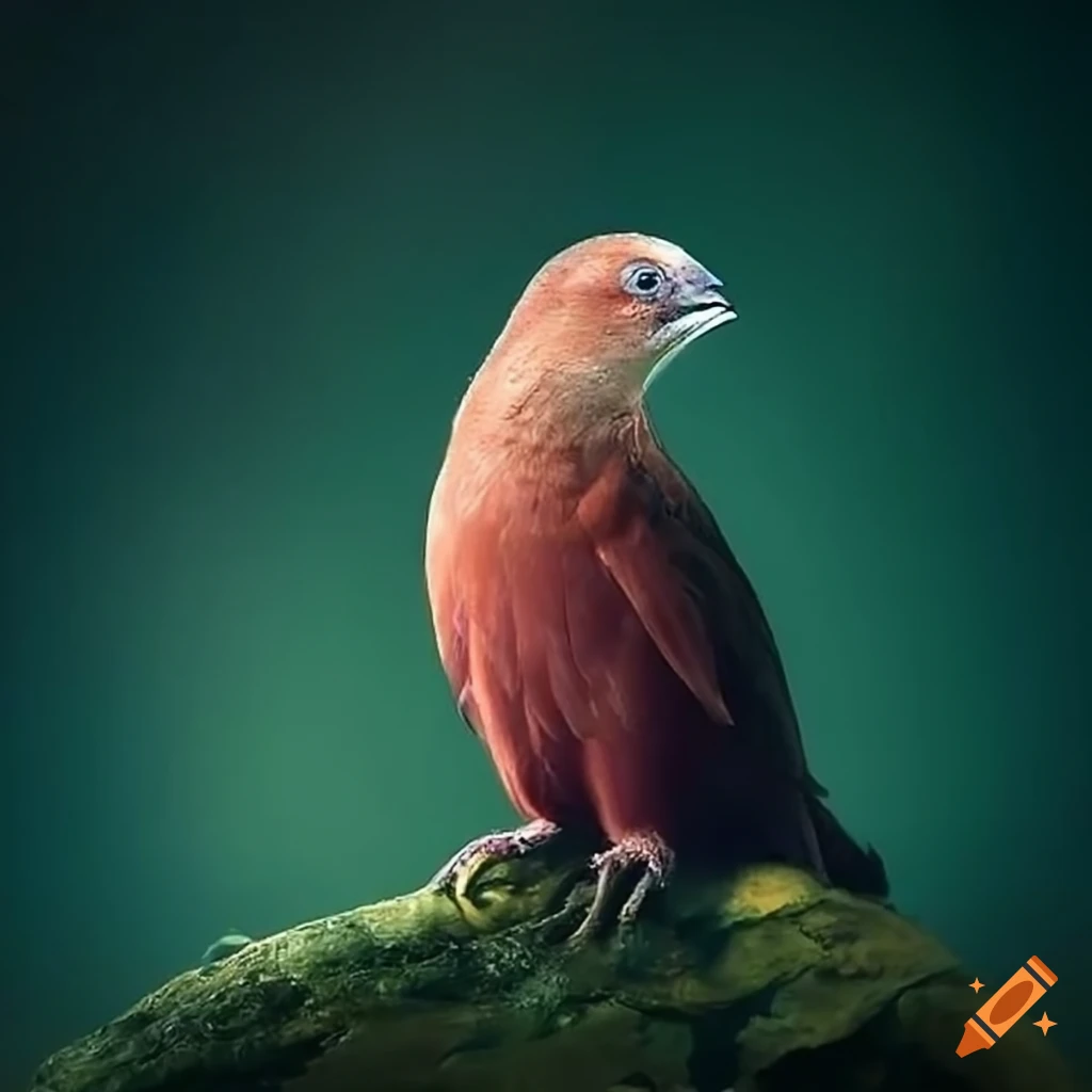 Ecological anxiety concept showing fear of climate change and species disappearance