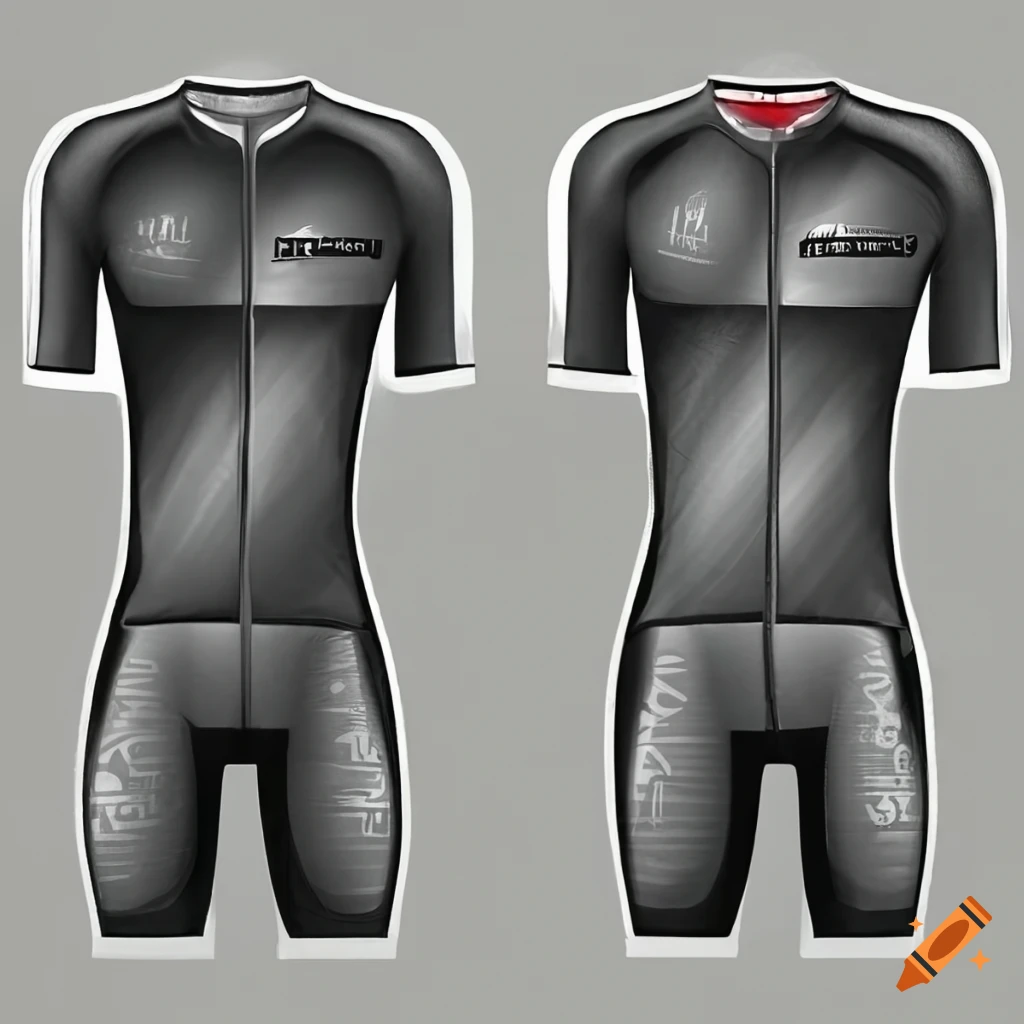Triathlon uniform on Craiyon