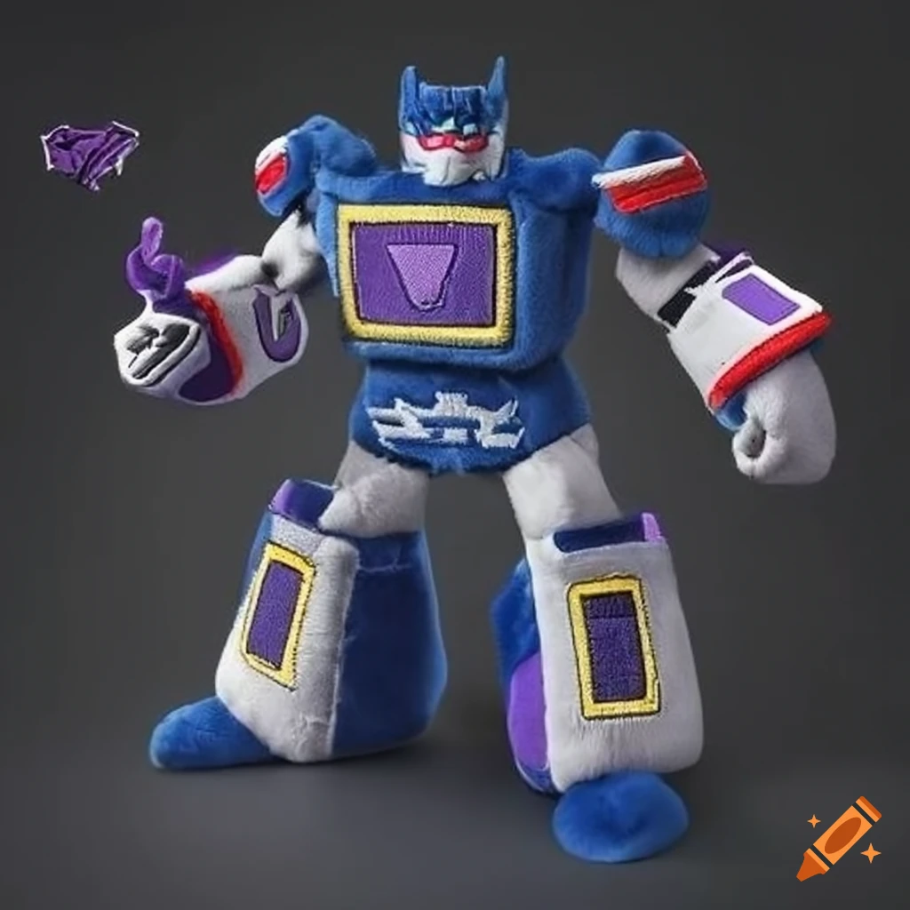 Decepticon Soundwave plush toy