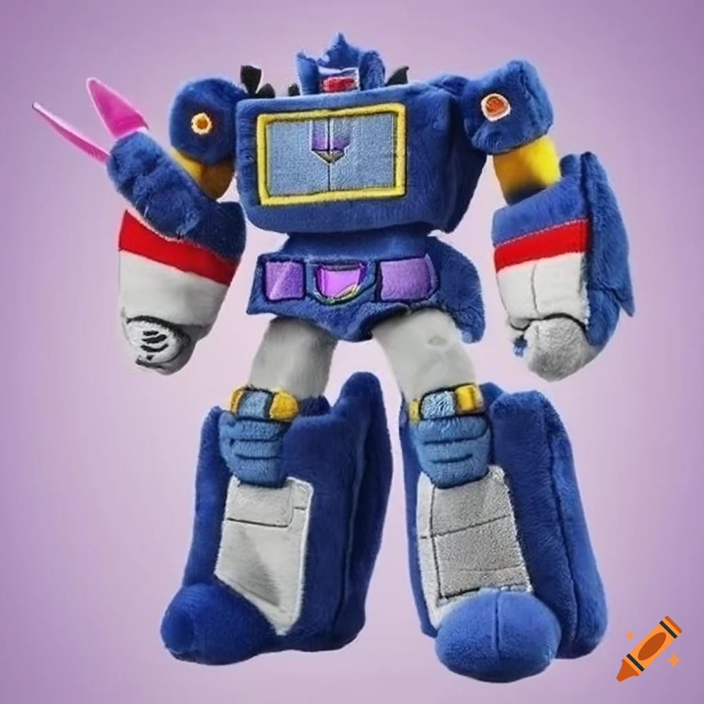 Decepticon Soundwave plush toy