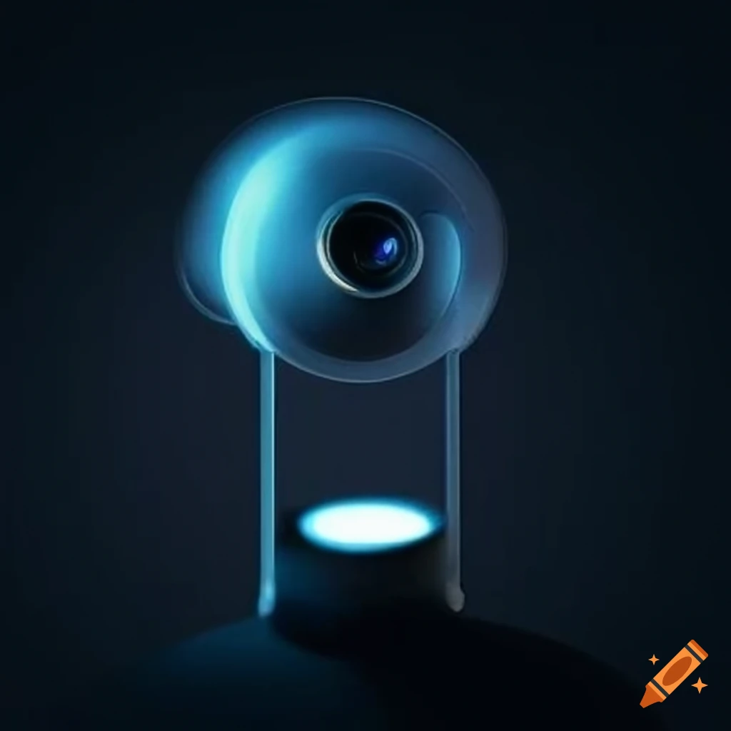 Marketing for security camera company named "der erste" on Craiyon