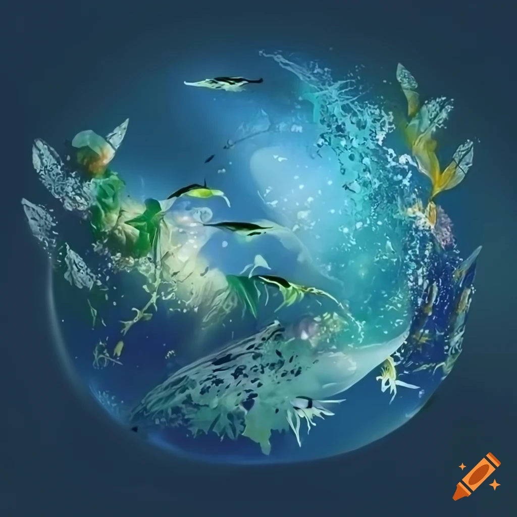 Image blending nature and technology, symbolizing harmony and ...