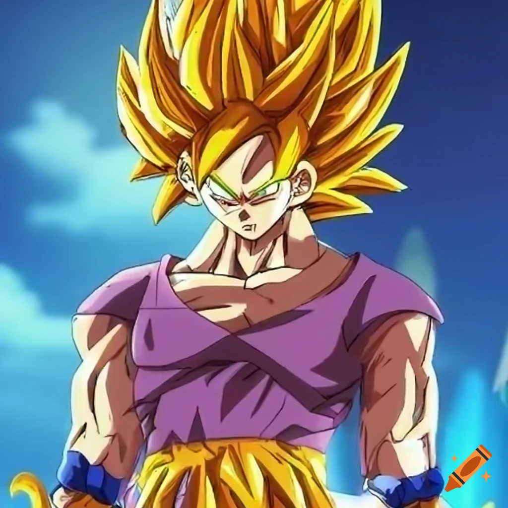 Illustration of Super Saiyan from Dragon Ball Z