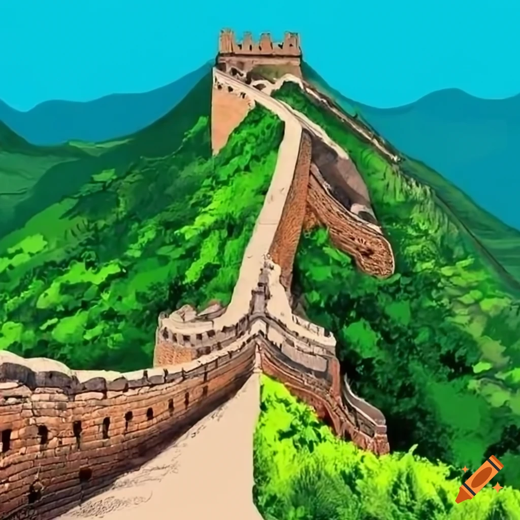 the-great-wall-of-china-on-craiyon
