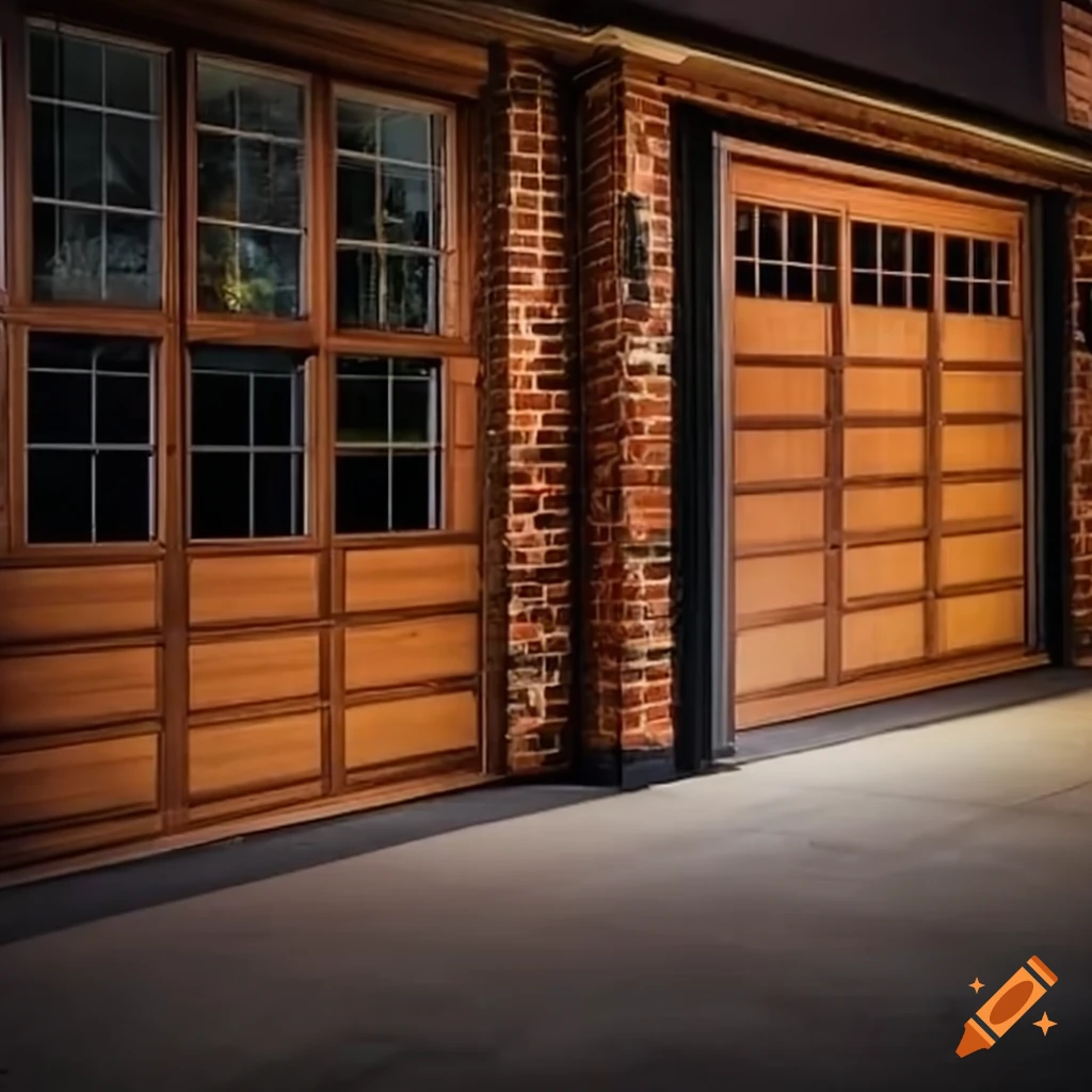 Garage door questions on Craiyon