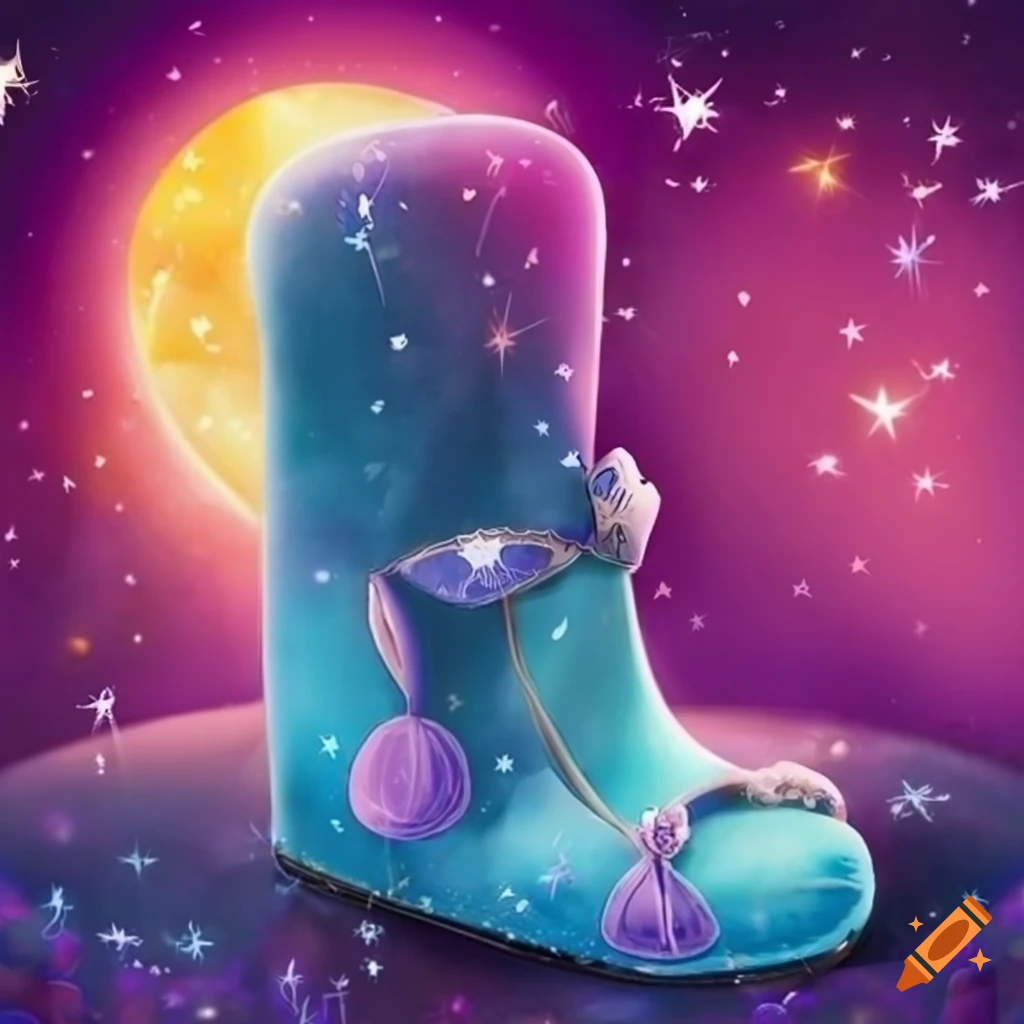 E-Book Cover for Enchanted Slippers and Starlit Dreams: Cindrella for kids