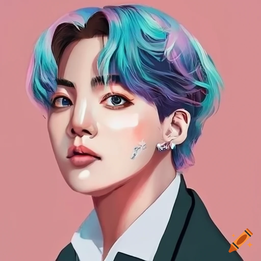 BTS themed bookmark