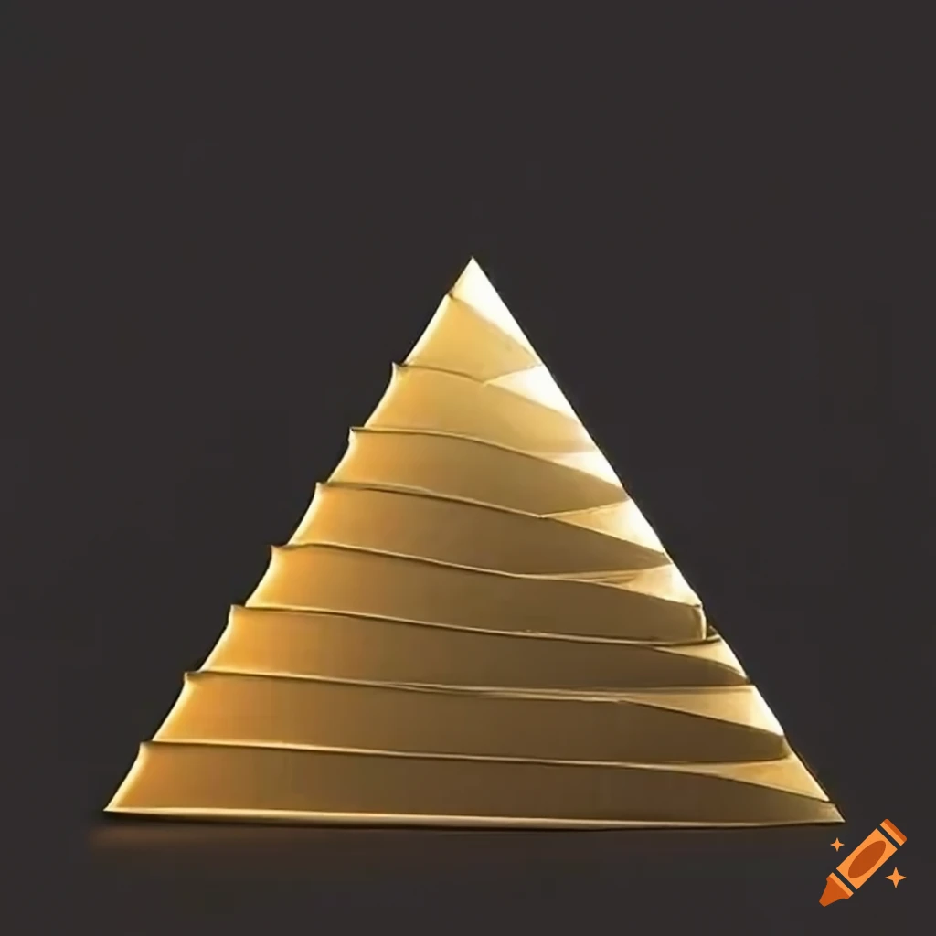 Golden Luxury Ancient Egyptian Sphinx Pyramid logo
