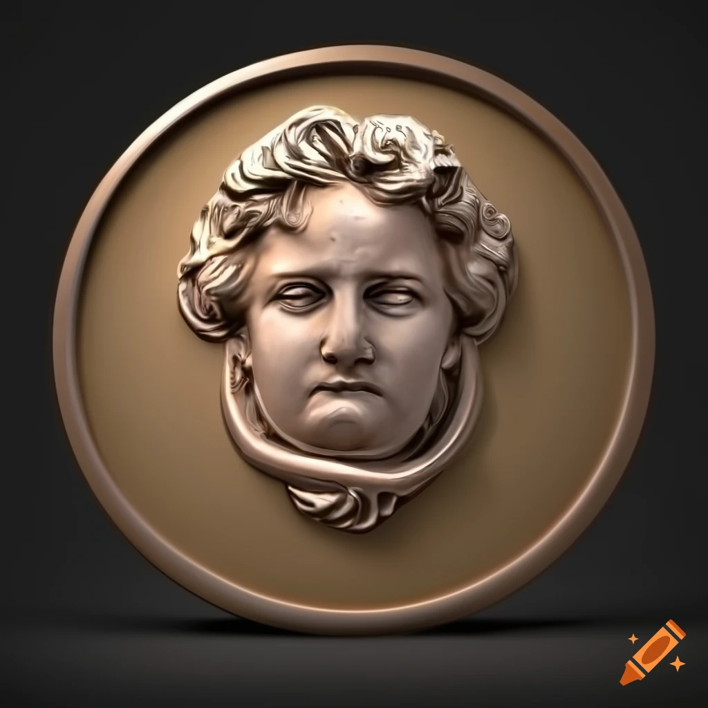 3d Model Coin Bas Relief On Craiyon 3d Model Coin Bas Relief On Craiyon