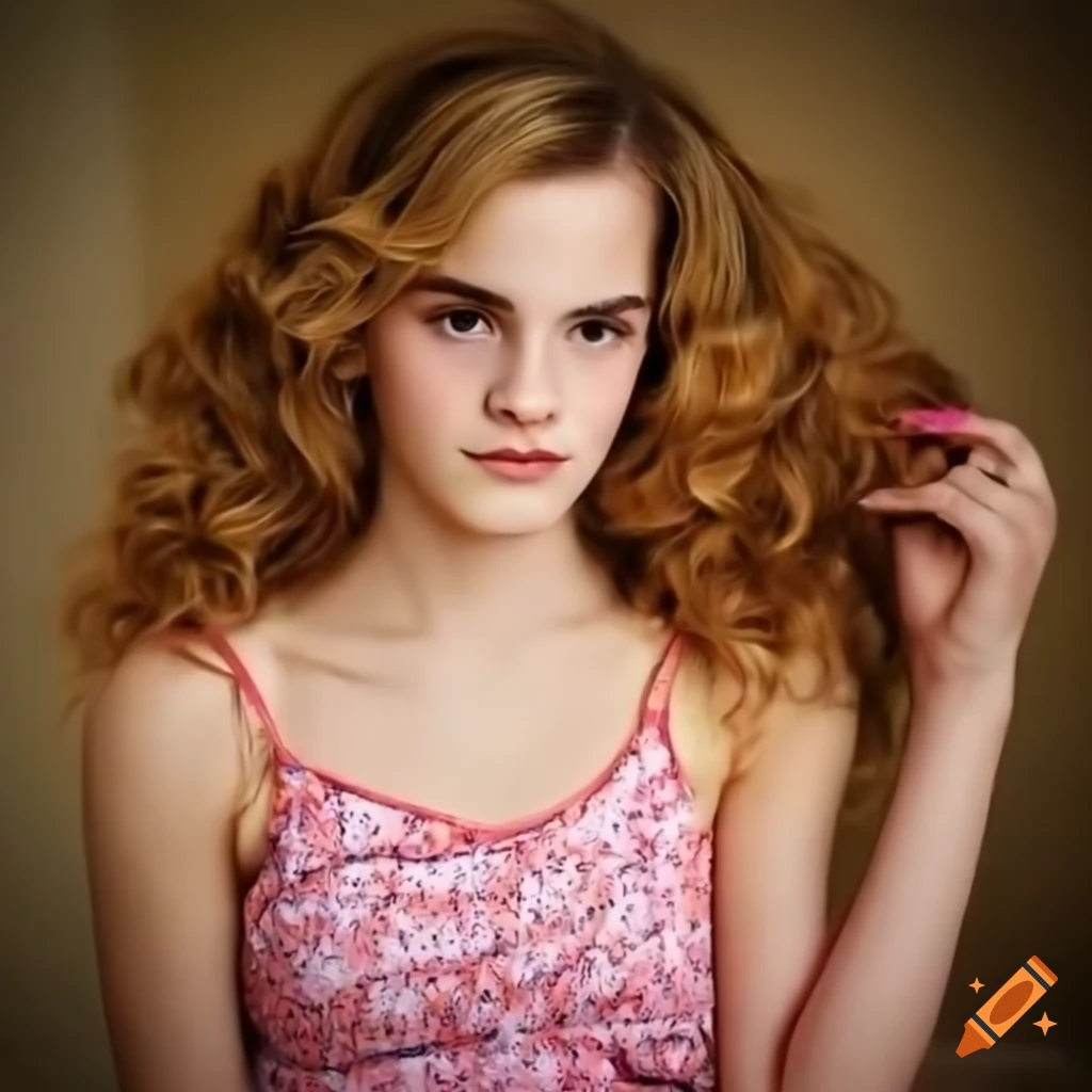 Hermione wearing pajamas