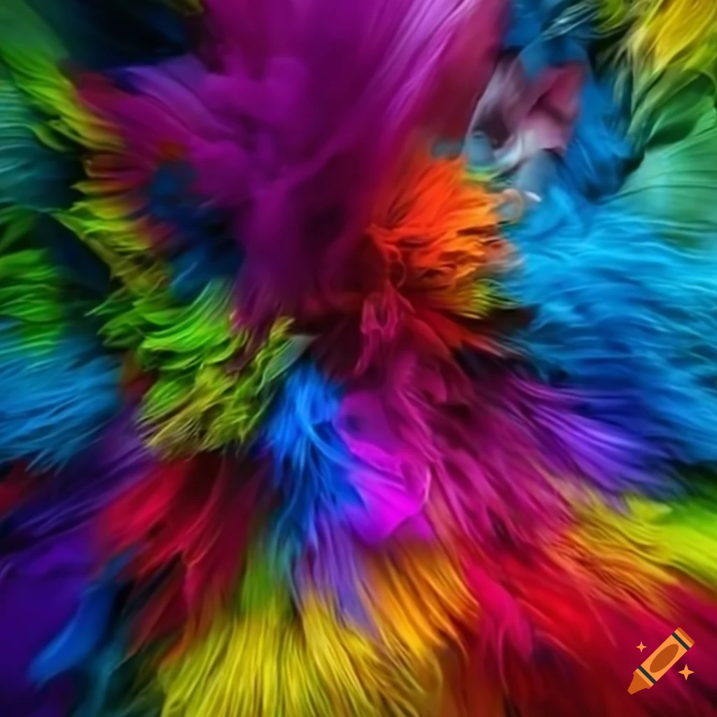 Vibrant and colorful on Craiyon
