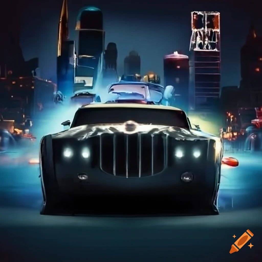 Car movie on Craiyon