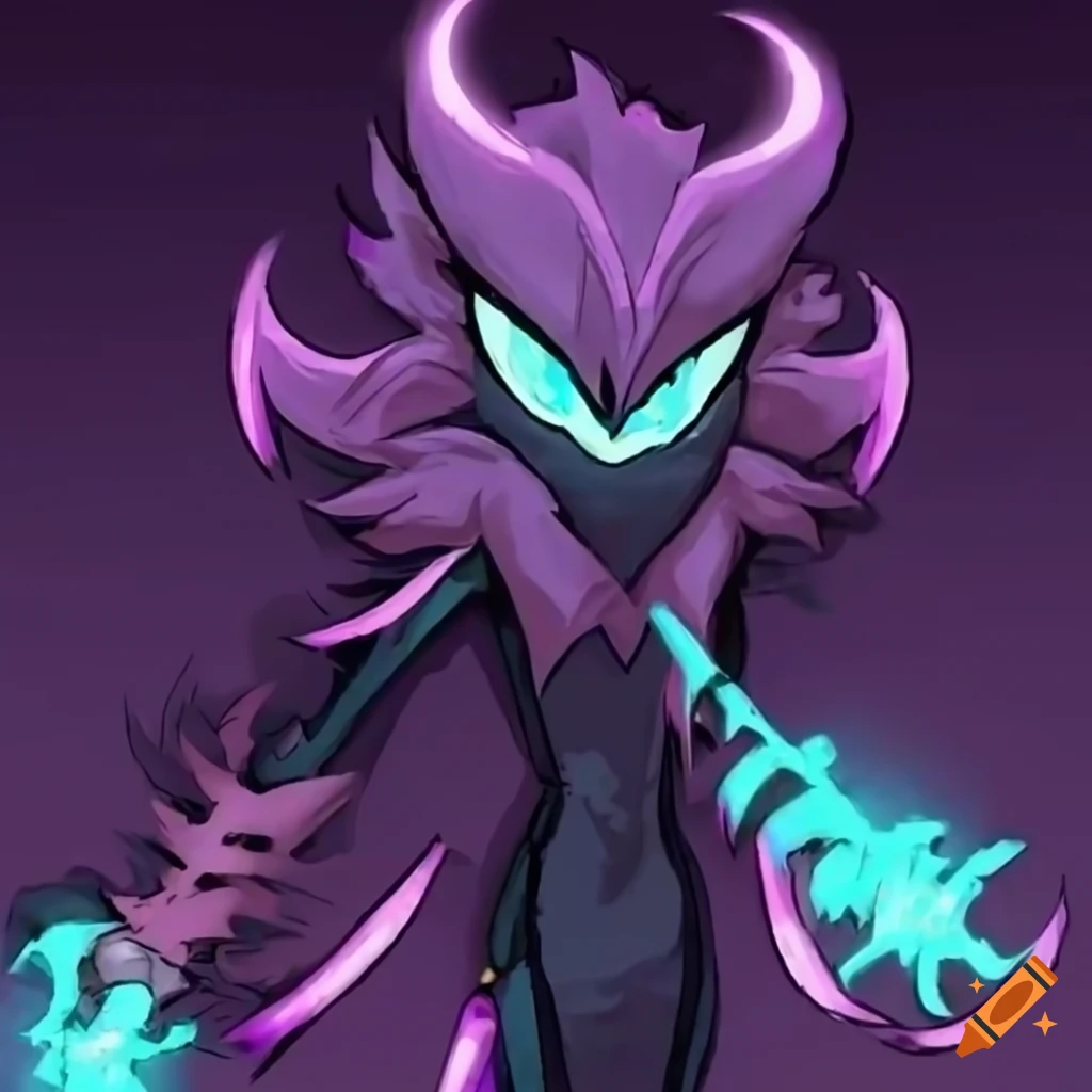 Lich and mephiles fusion on Craiyon